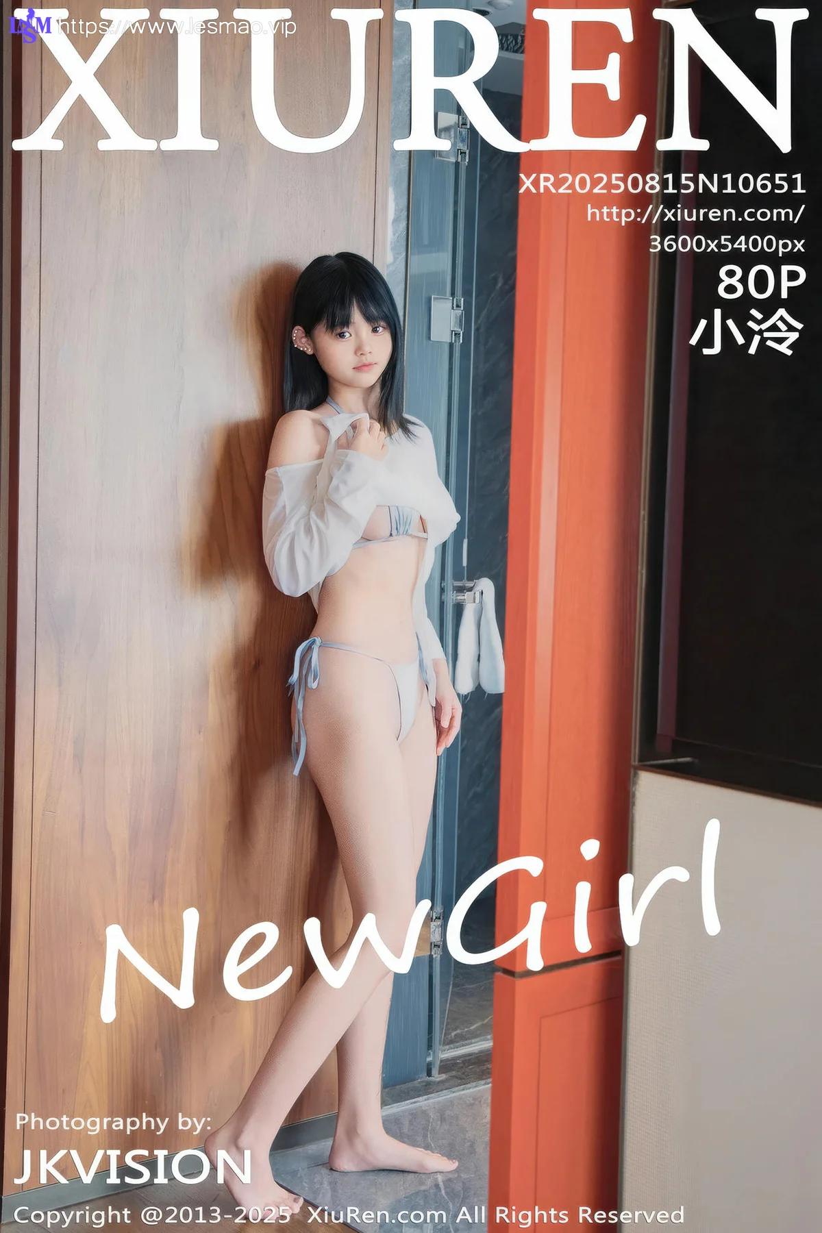 XiuRen 秀人 No.10651 小泠 首套写真蓝色比基尼 - 81