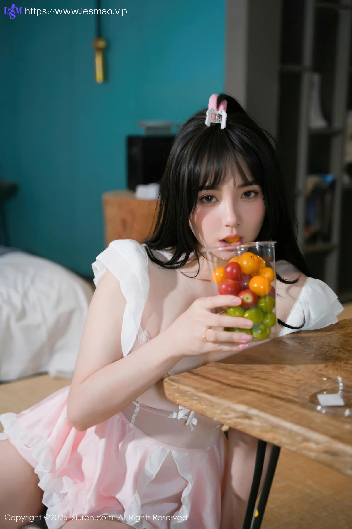XiuRen 秀人 No.10653 软情 粉色女仆装扮 - 42