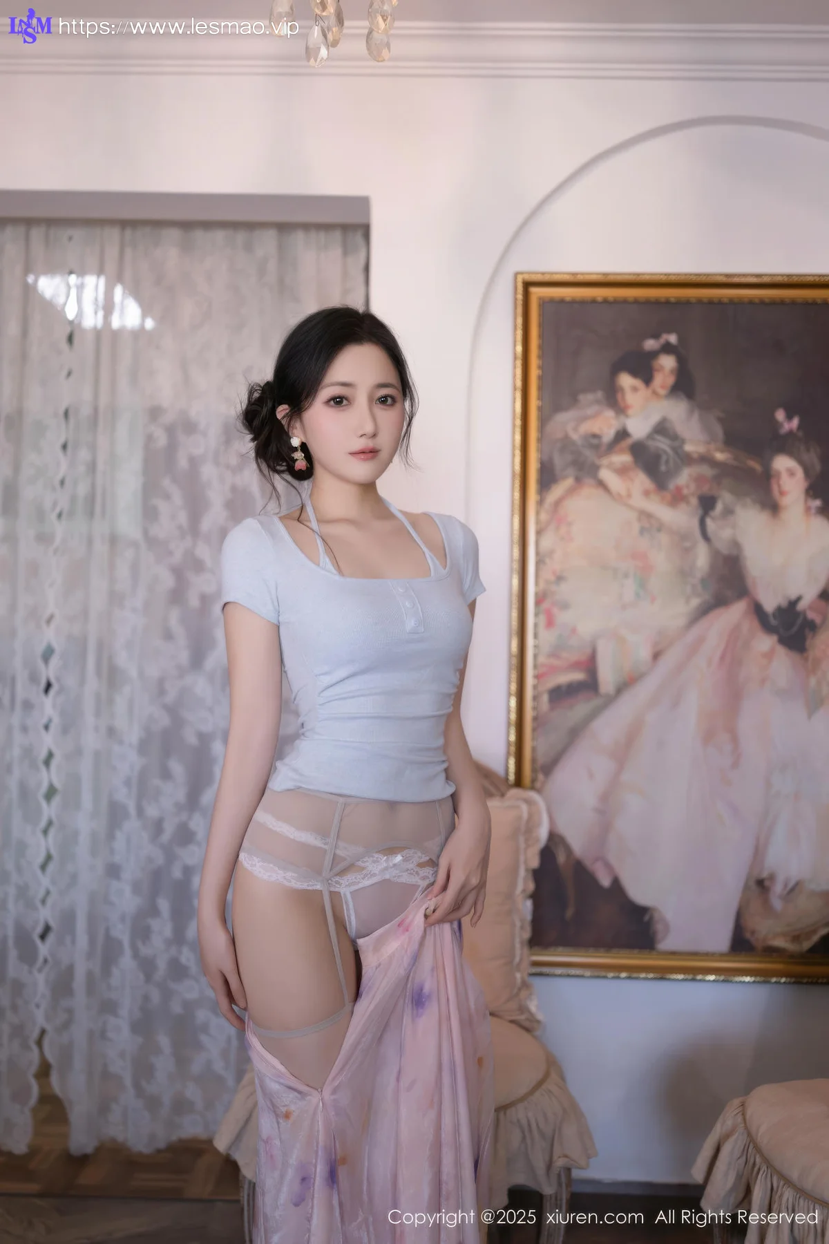 XiuRen 秀人 No.10656 鱼子酱Fish 诱人肉色丝袜 - 13