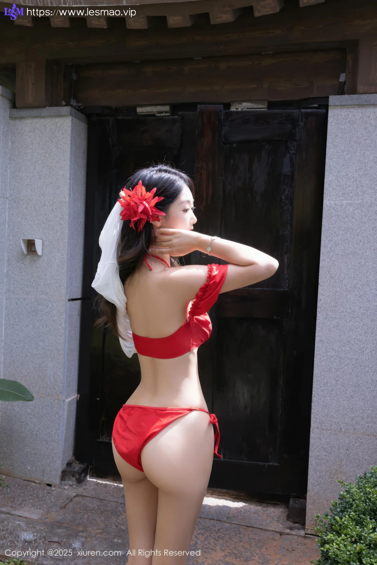 XiuRen 秀人 No.10662 唐安琪 性感红色泳衣 - 26