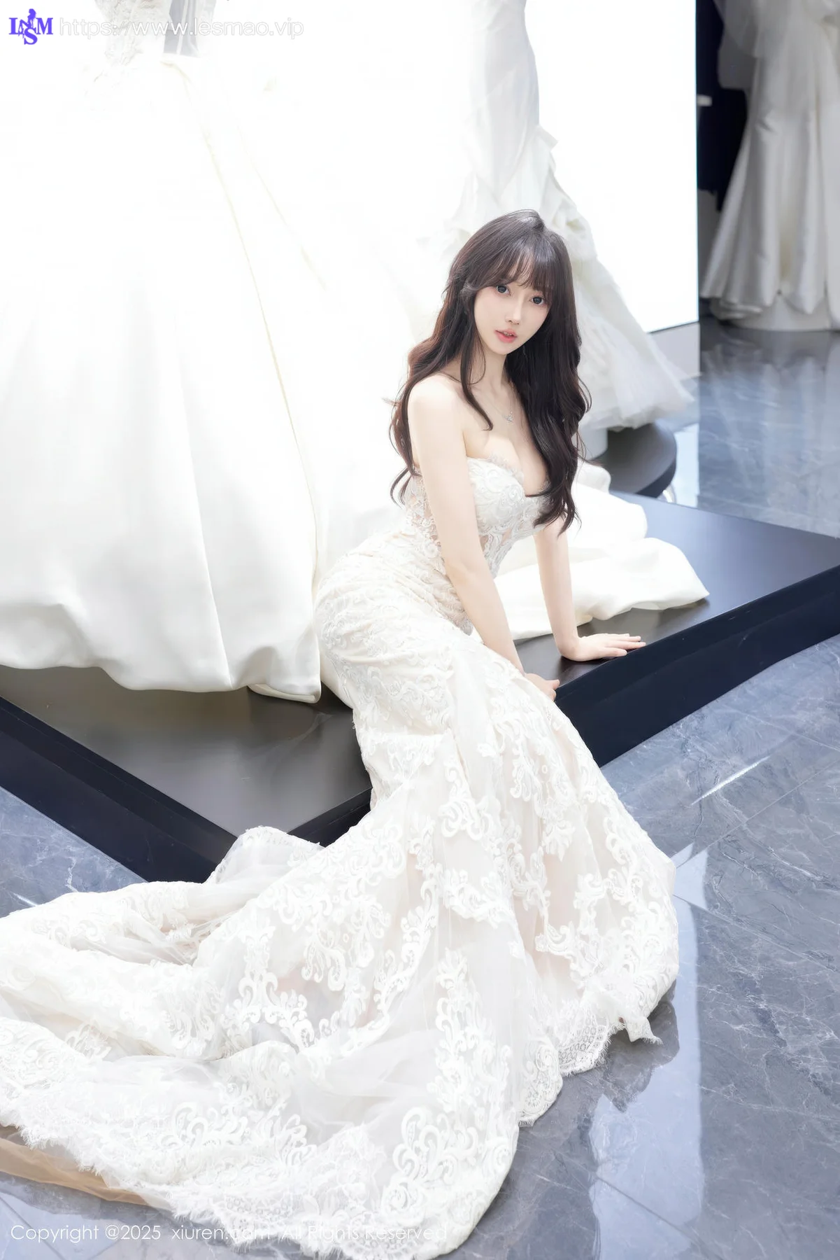 XiuRen 秀人 No.10663 玥儿玥er 性感白色婚纱 - 13
