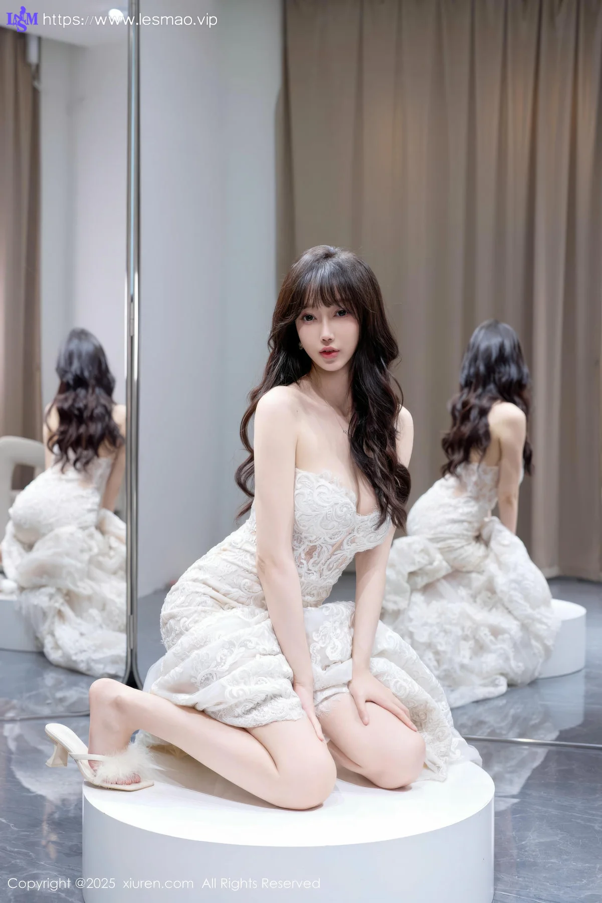 XiuRen 秀人 No.10663 玥儿玥er 性感白色婚纱 - 26