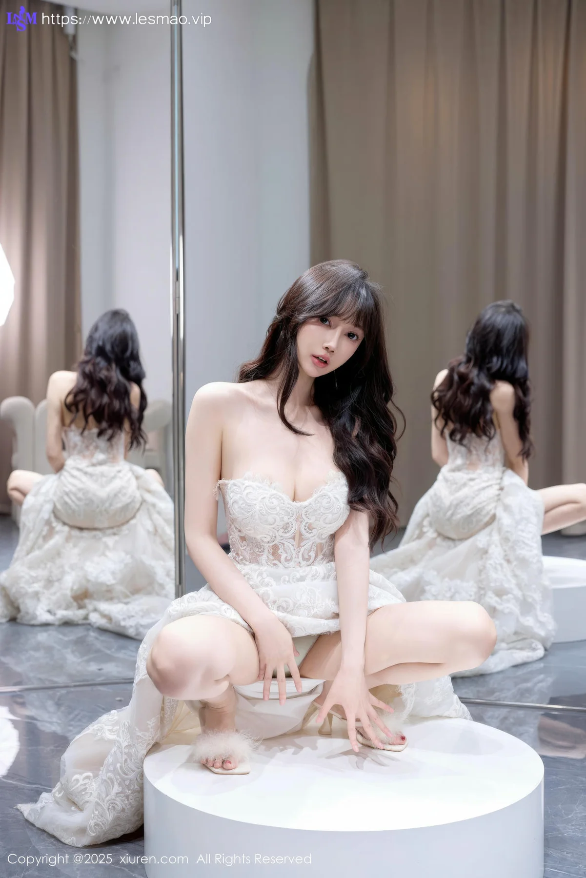 XiuRen 秀人 No.10663 玥儿玥er 性感白色婚纱 - 28