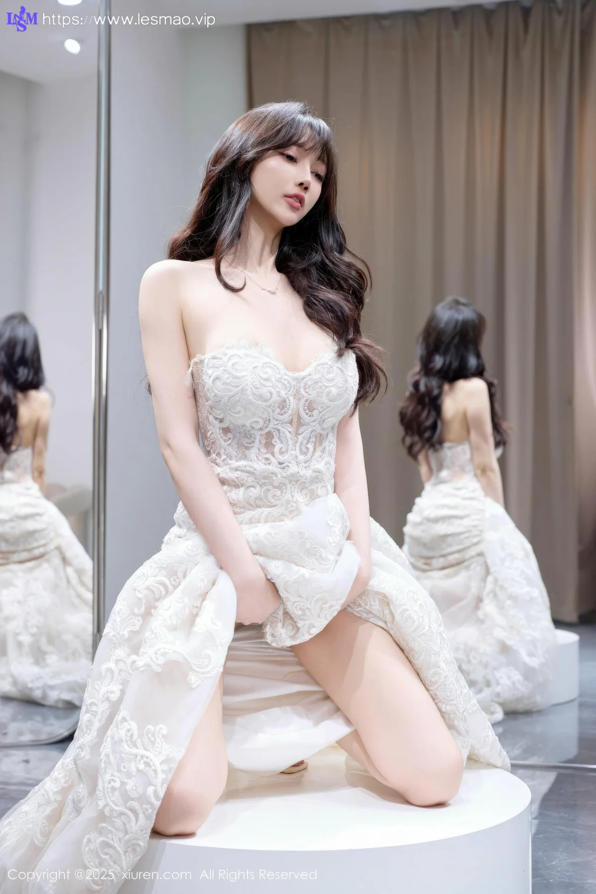 XiuRen 秀人 No.10663 玥儿玥er 性感白色婚纱 - 31