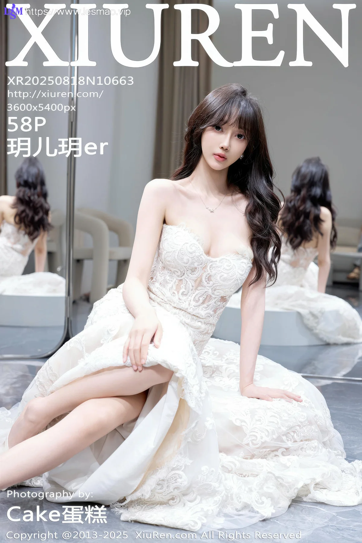 XiuRen 秀人 No.10663 玥儿玥er 性感白色婚纱 - 59