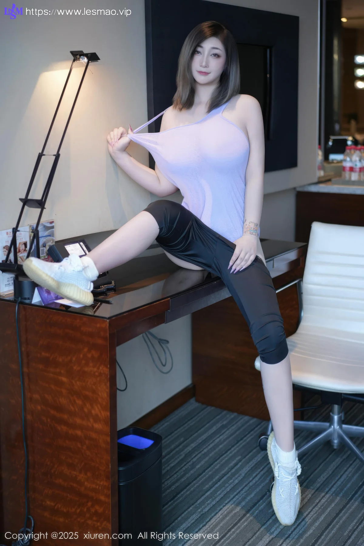 XiuRen 秀人 No.10682 妲己Toxic 紫灰色上衣运动美女 - 20