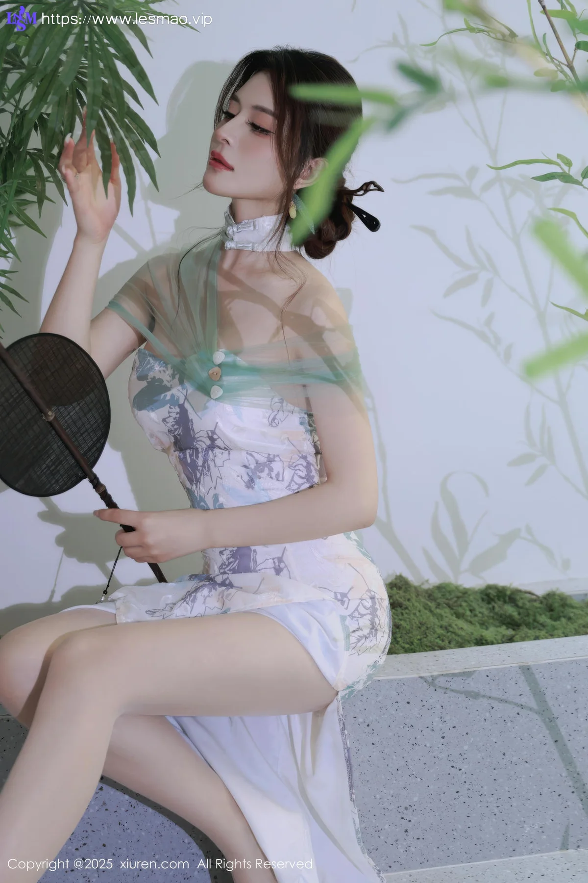 XiuRen 秀人 No.10694 阿依莎  浅色古风服饰 - 17