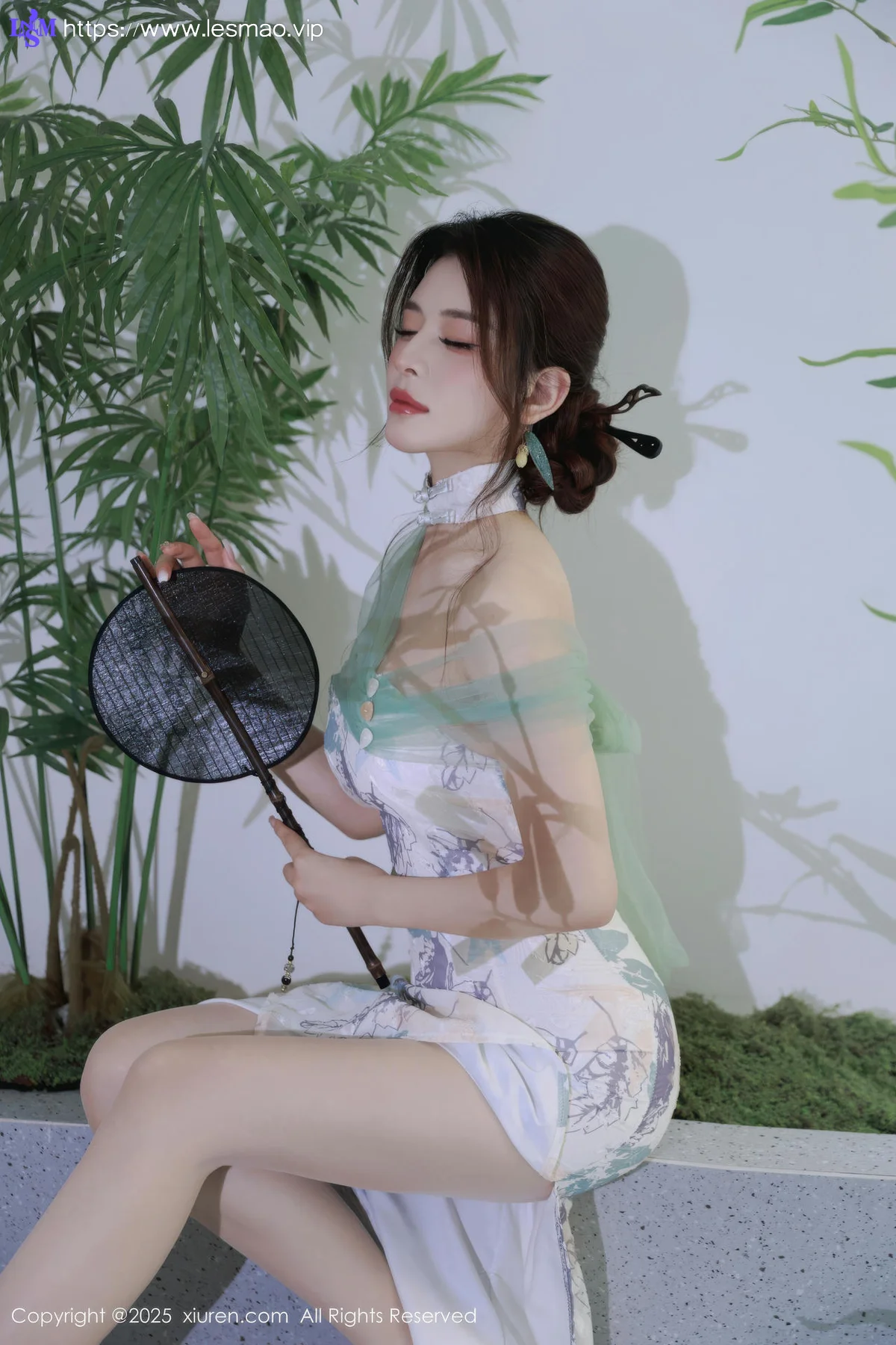 XiuRen 秀人 No.10694 阿依莎  浅色古风服饰 - 19