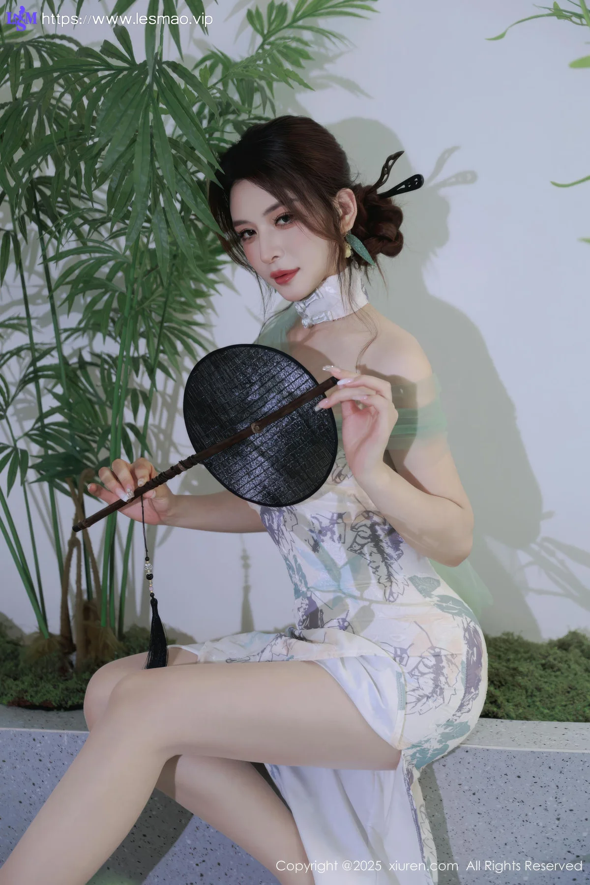 XiuRen 秀人 No.10694 阿依莎  浅色古风服饰 - 20