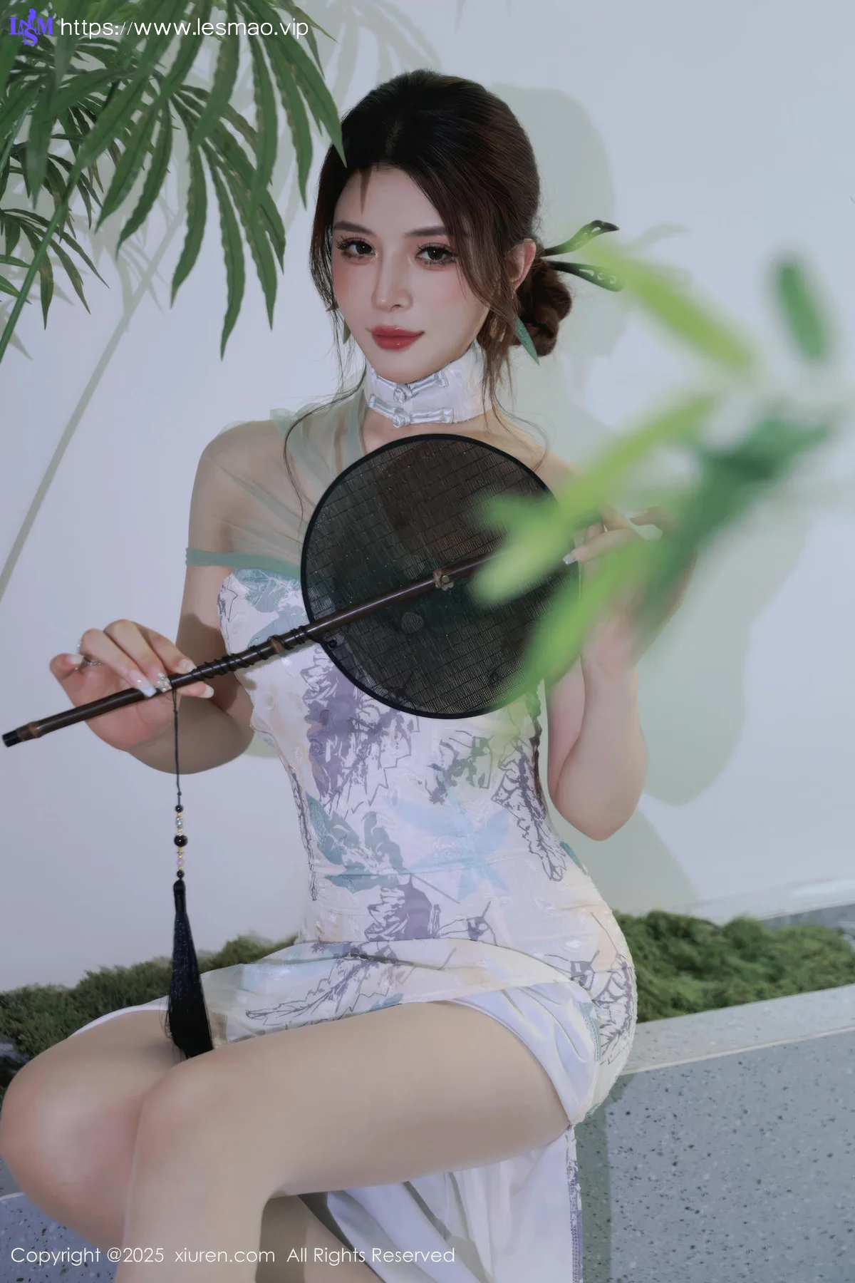 XiuRen 秀人 No.10694 阿依莎  浅色古风服饰 - 21