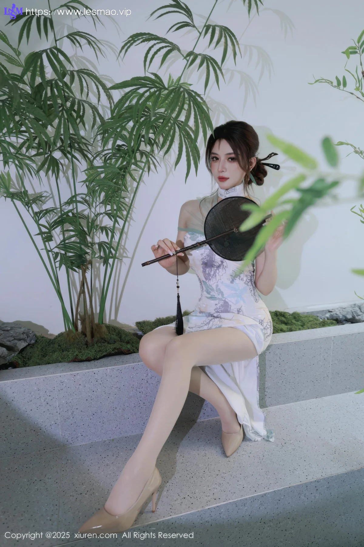 XiuRen 秀人 No.10694 阿依莎  浅色古风服饰 - 22