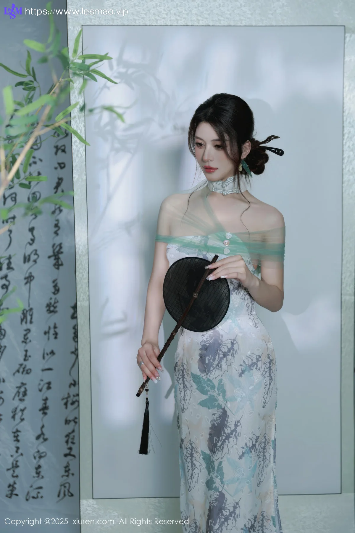 XiuRen 秀人 No.10694 阿依莎  浅色古风服饰 - 23