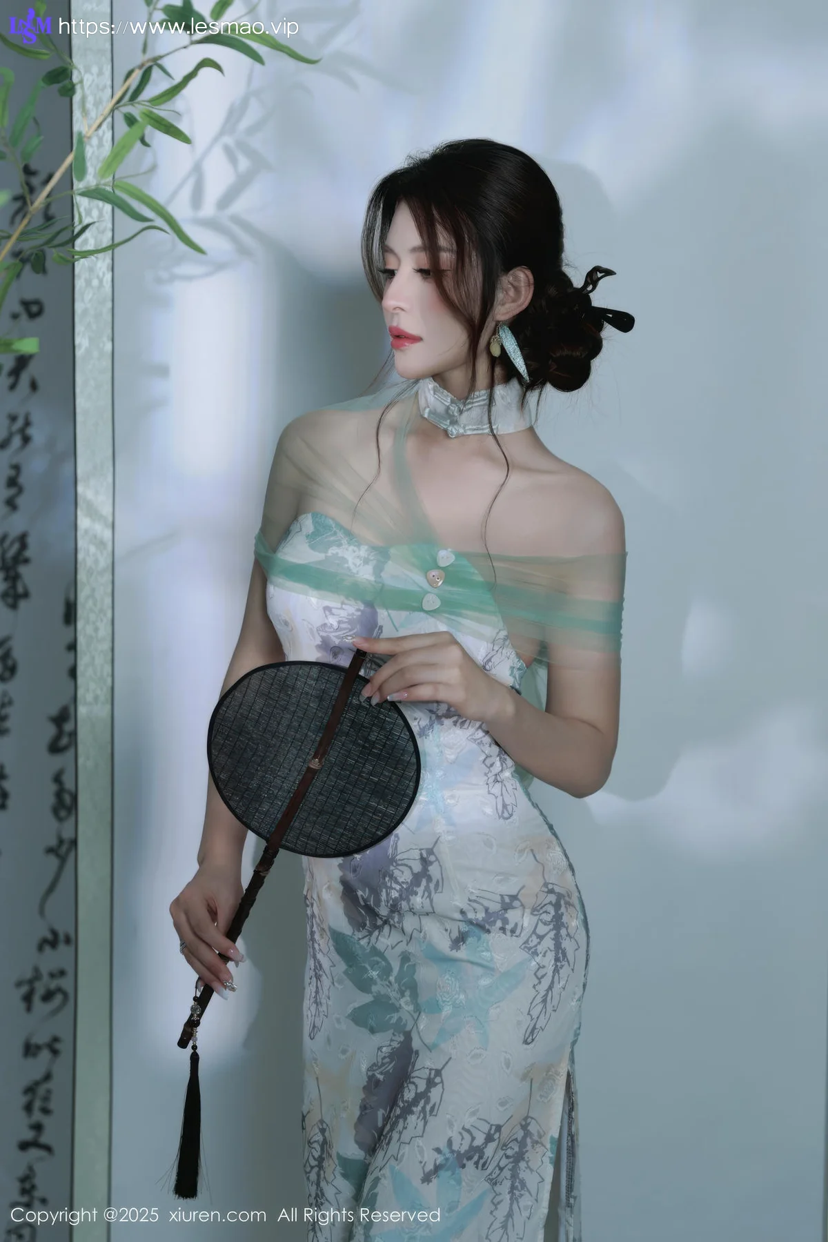 XiuRen 秀人 No.10694 阿依莎  浅色古风服饰 - 24