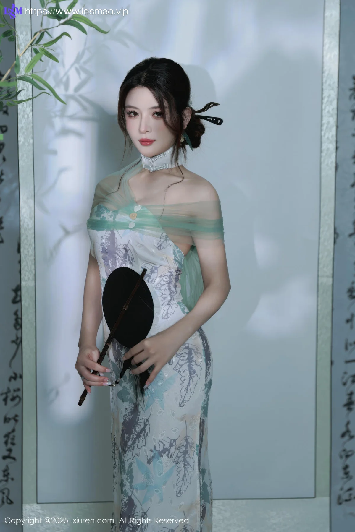 XiuRen 秀人 No.10694 阿依莎  浅色古风服饰 - 26