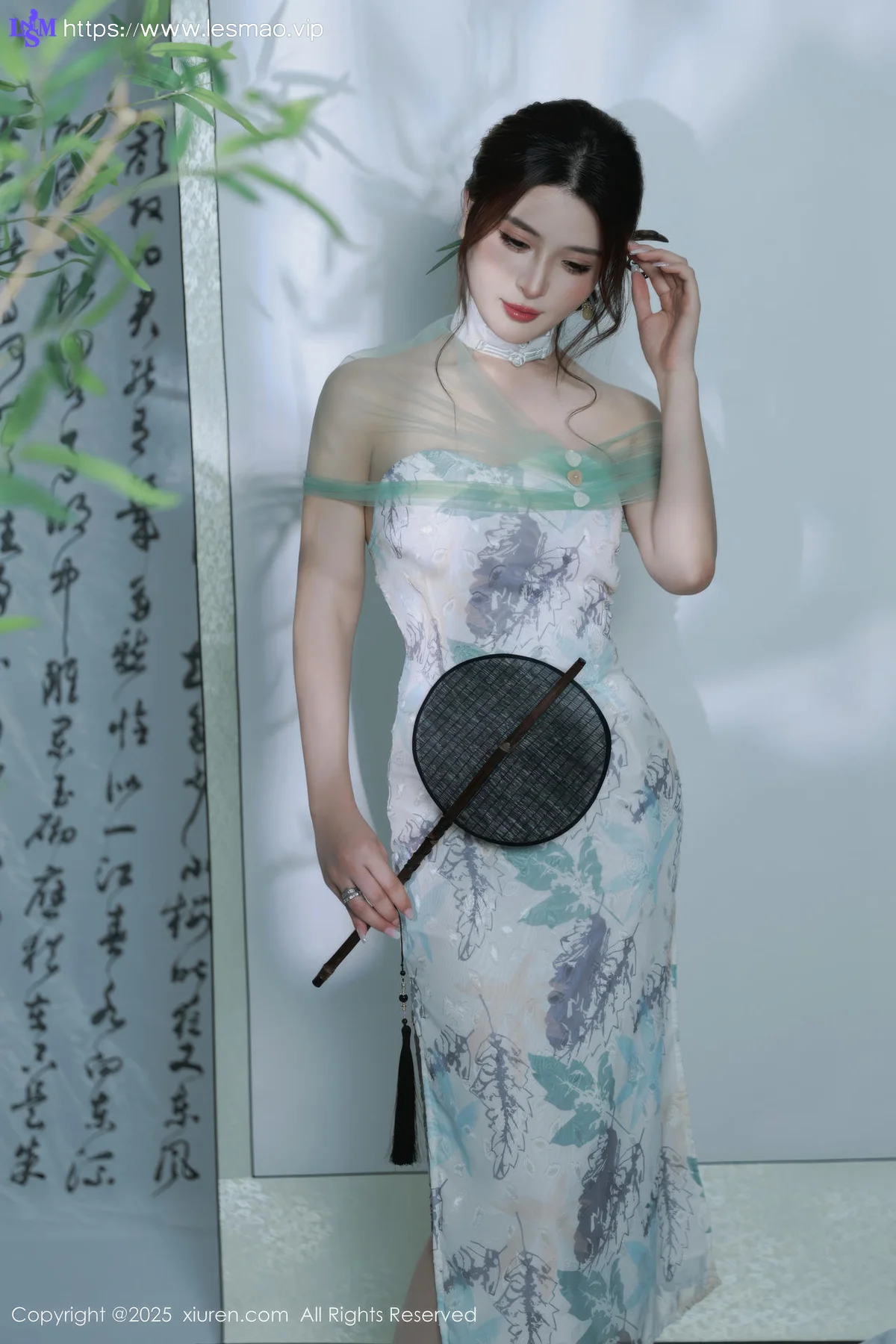 XiuRen 秀人 No.10694 阿依莎  浅色古风服饰 - 27