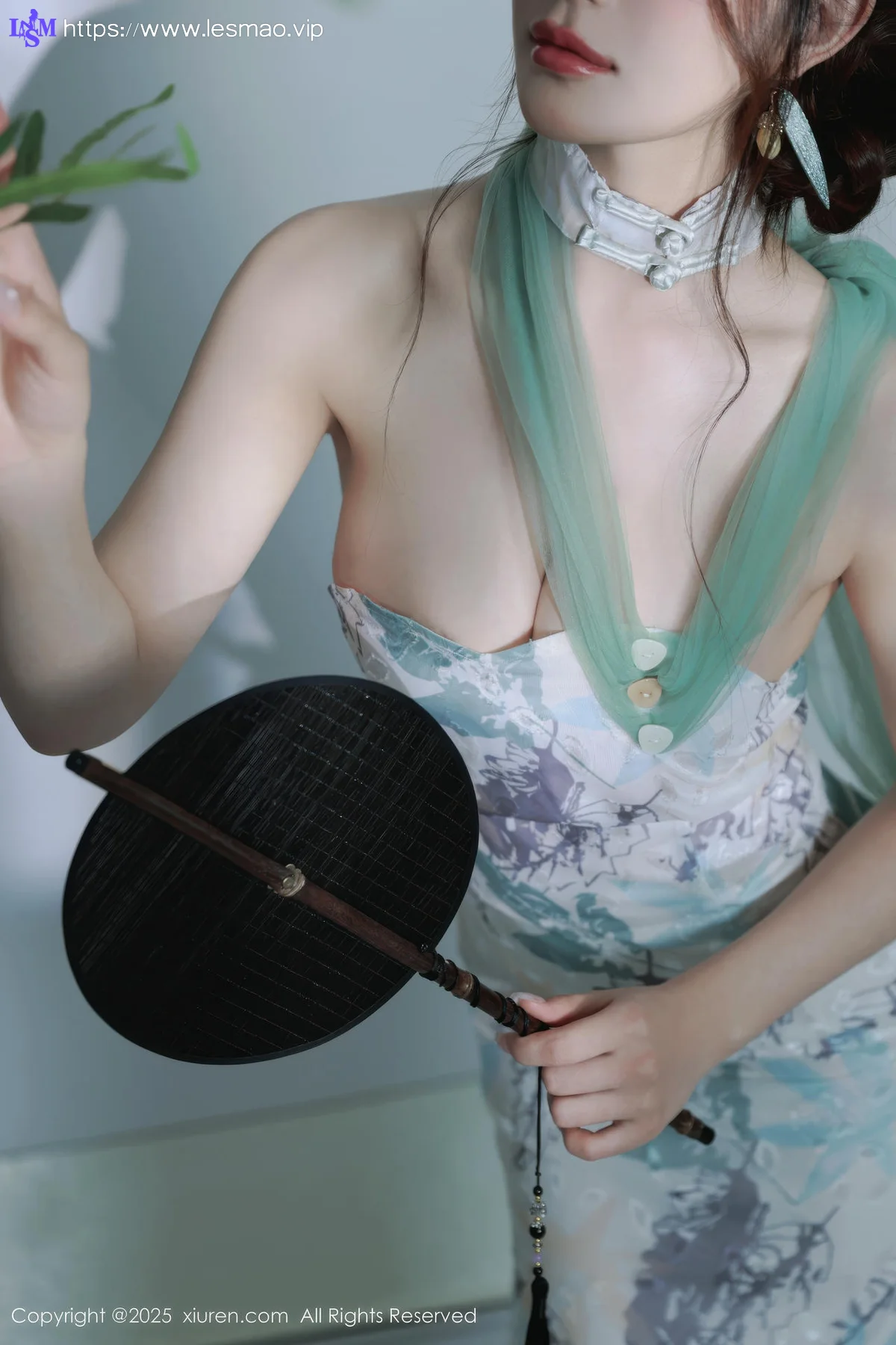 XiuRen 秀人 No.10694 阿依莎  浅色古风服饰 - 30