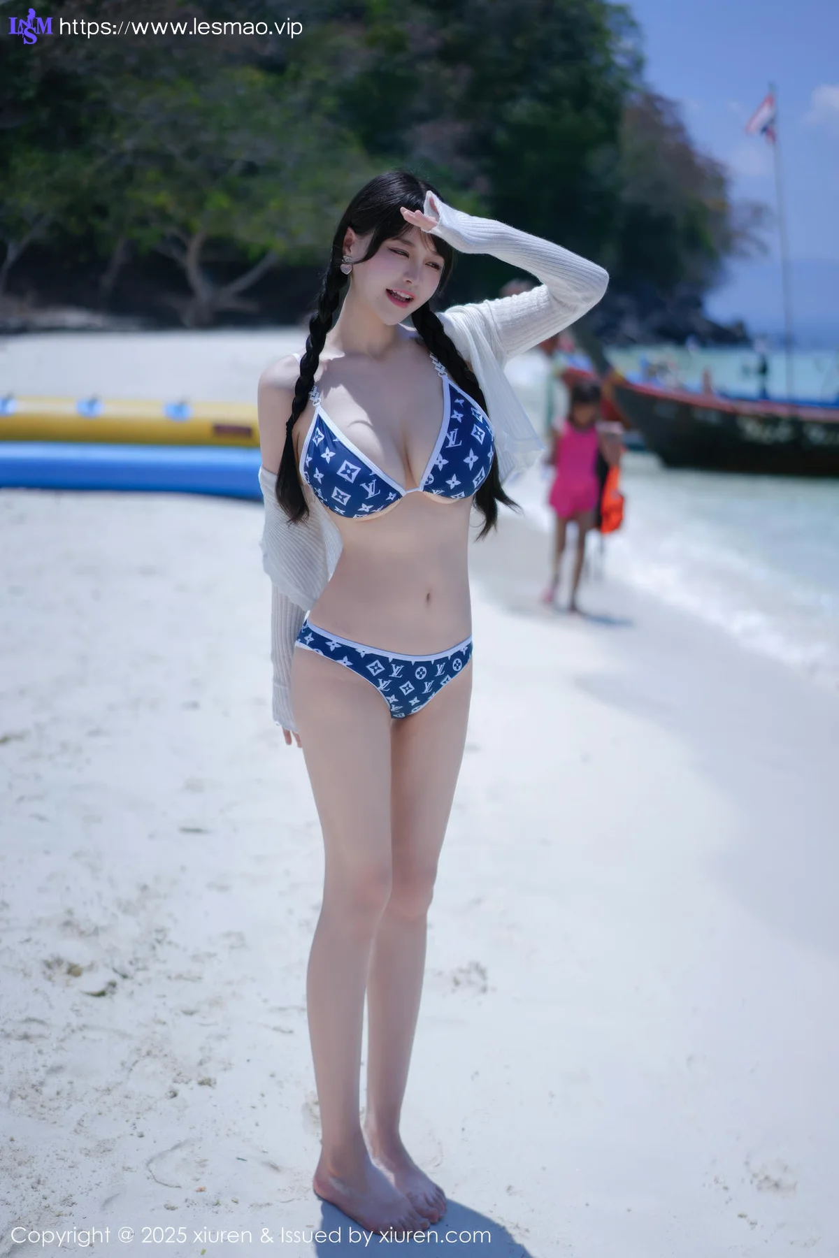 XiuRen 秀人 No.10699 心上可Flora 比基尼情趣旅拍 - 13
