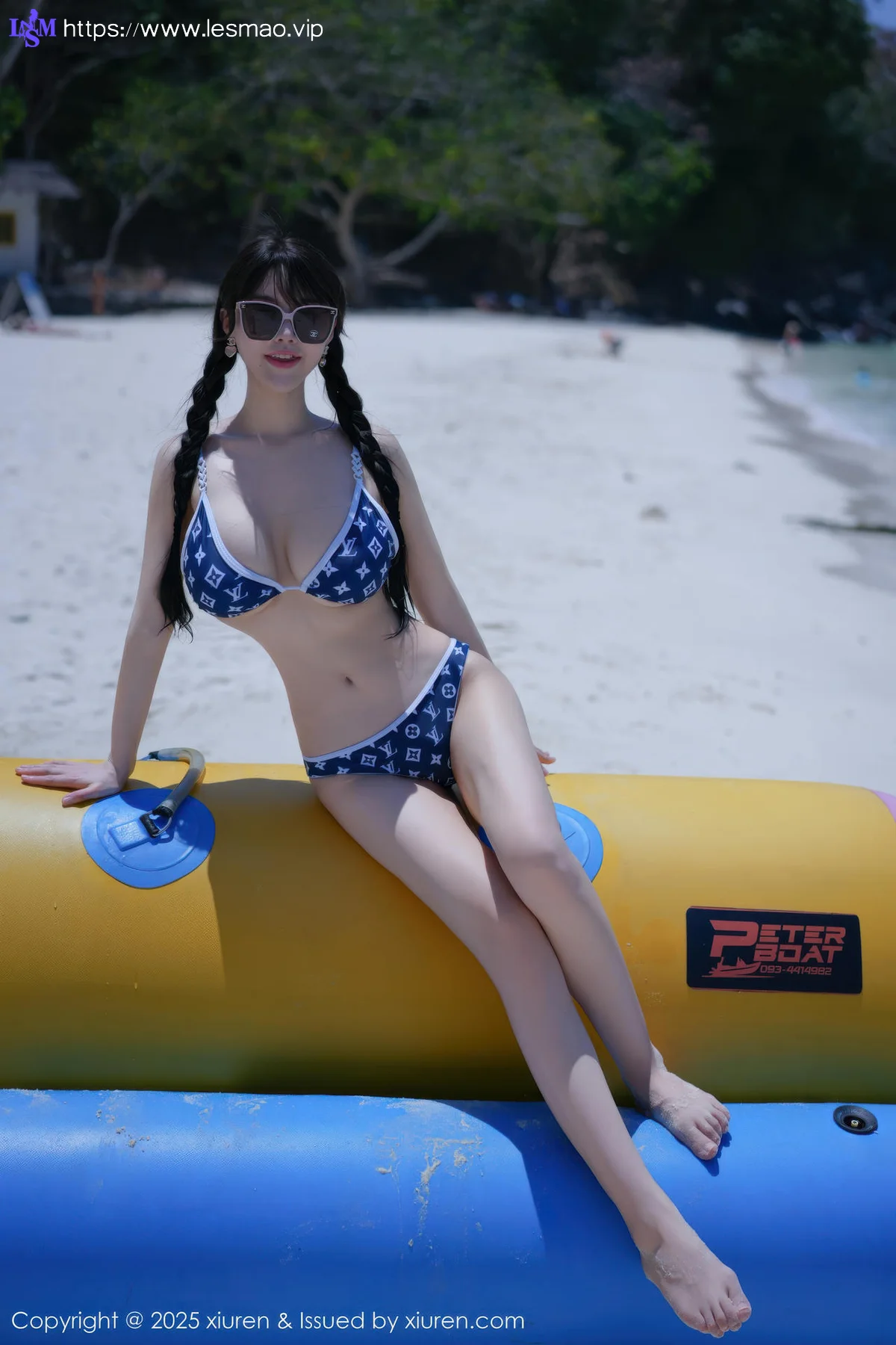 XiuRen 秀人 No.10699 心上可Flora 比基尼情趣旅拍 - 31