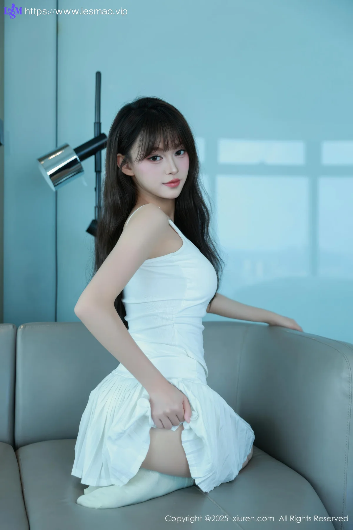 XiuRen 秀人 No.10702 糯咪 白色短裙白色丝袜 - 30