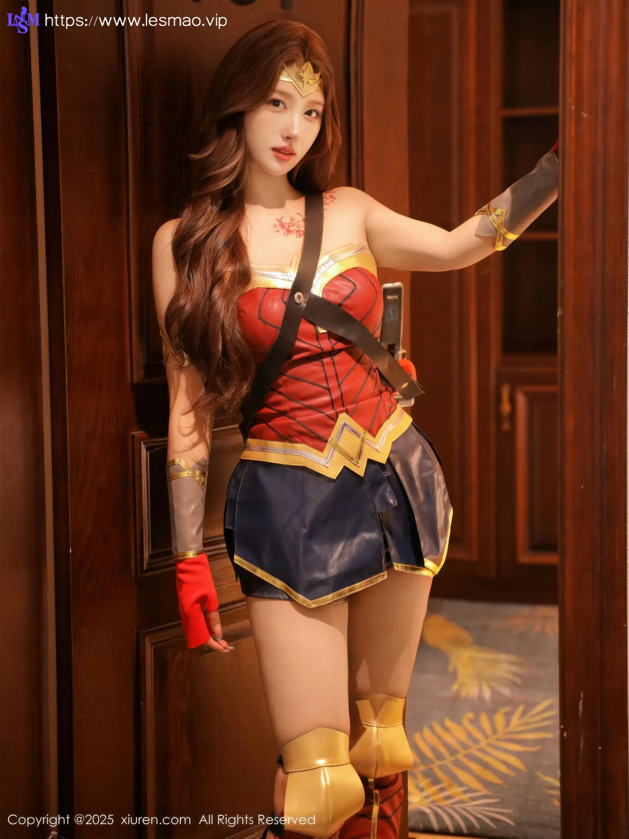 XiuRen 秀人 No.10710 金允希Yuki cos神奇女侠 - 36