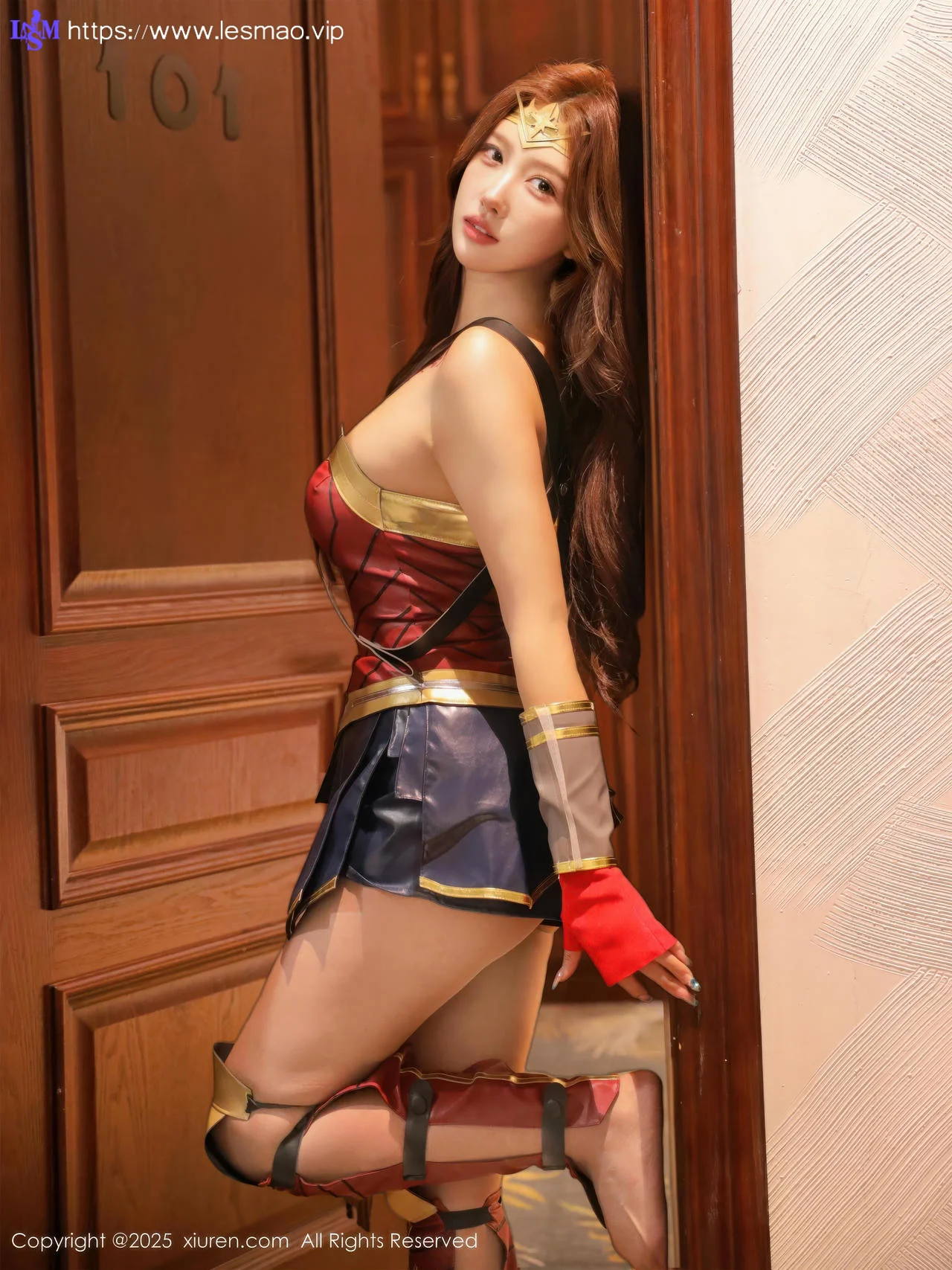 XiuRen 秀人 No.10710 金允希Yuki cos神奇女侠 - 37