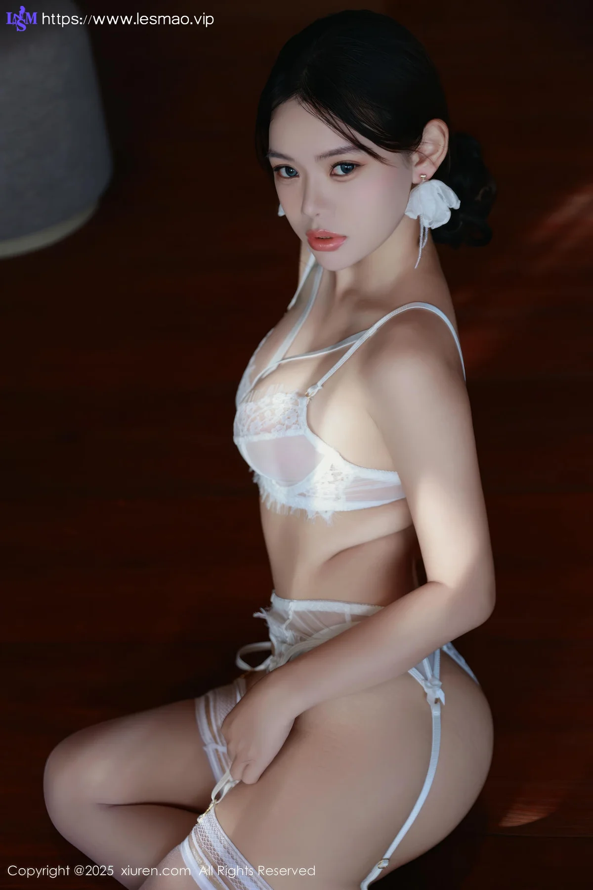 XiuRen 秀人 No.10721 叮当DD 白色情趣旅拍 - 20