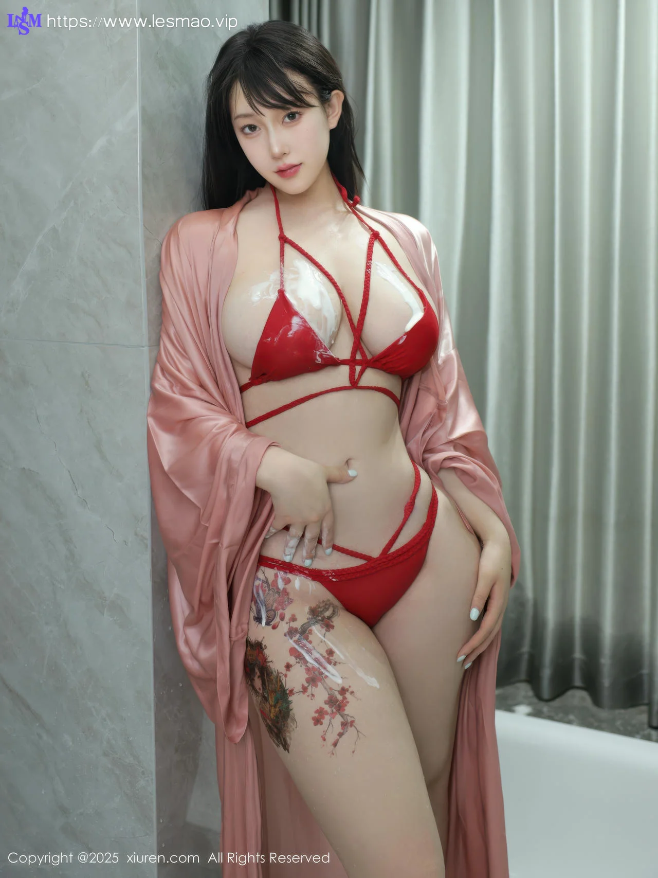XiuRen 秀人 No.10724 李沁恩lrene 浴室场景拍摄 - 33