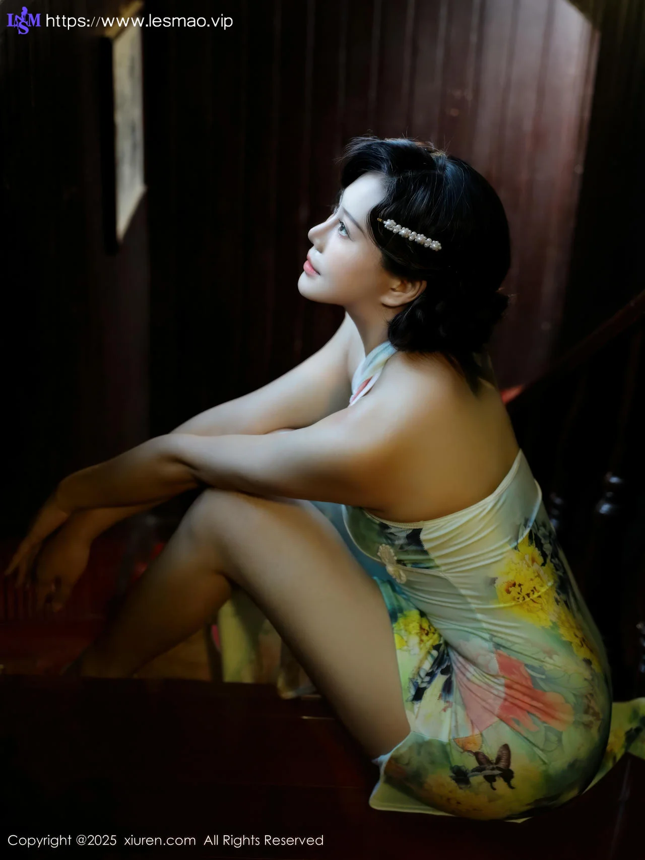 XiuRen 秀人 No.10749 莉莉安娜o 绿色旗袍 - 21
