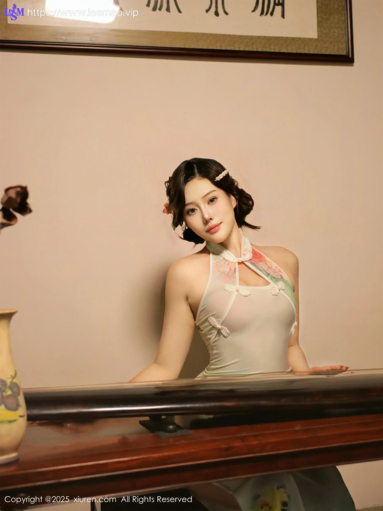XiuRen 秀人 No.10749 莉莉安娜o 绿色旗袍 - 39