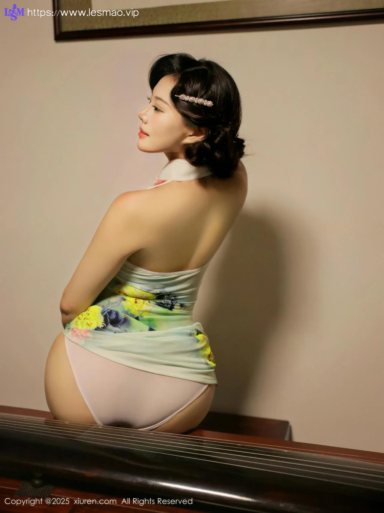 XiuRen 秀人 No.10749 莉莉安娜o 绿色旗袍 - 61