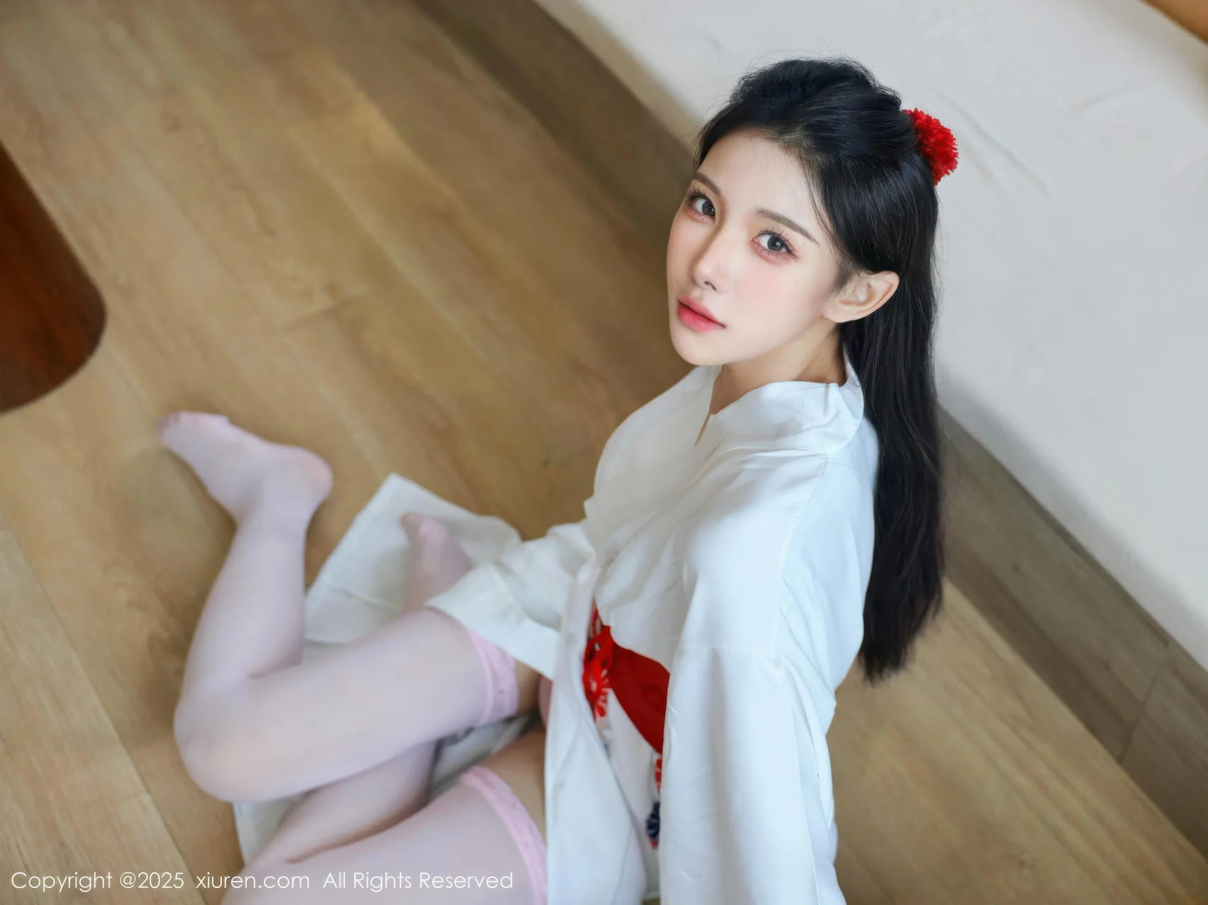 XiuRen 秀人 No.10767 梨霜儿 粉色蕾丝内衣 - 13