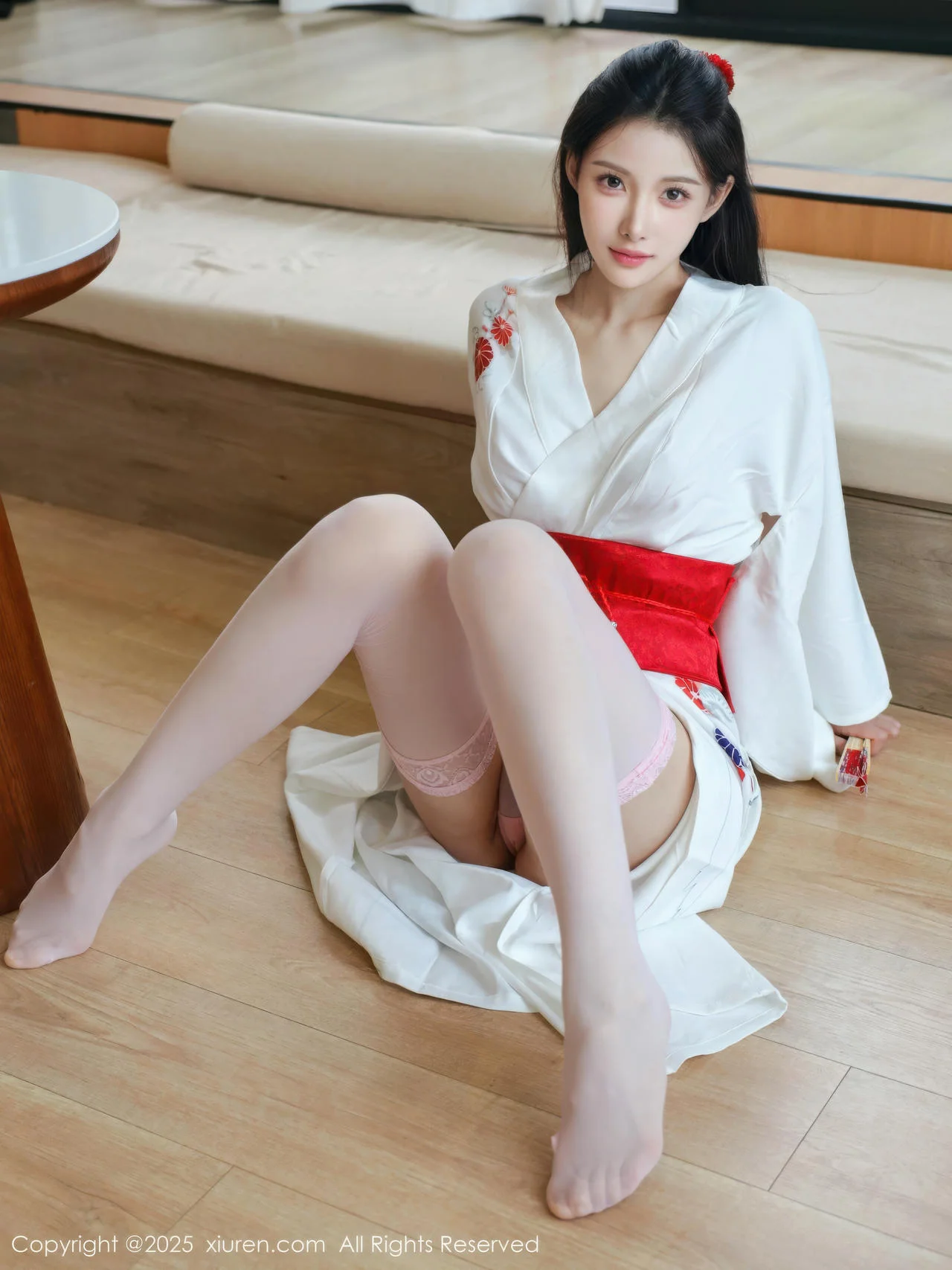XiuRen 秀人 No.10767 梨霜儿 粉色蕾丝内衣 - 17