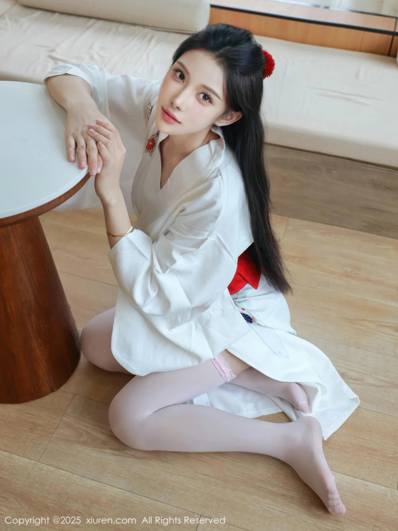 XiuRen 秀人 No.10767 梨霜儿 粉色蕾丝内衣 - 19