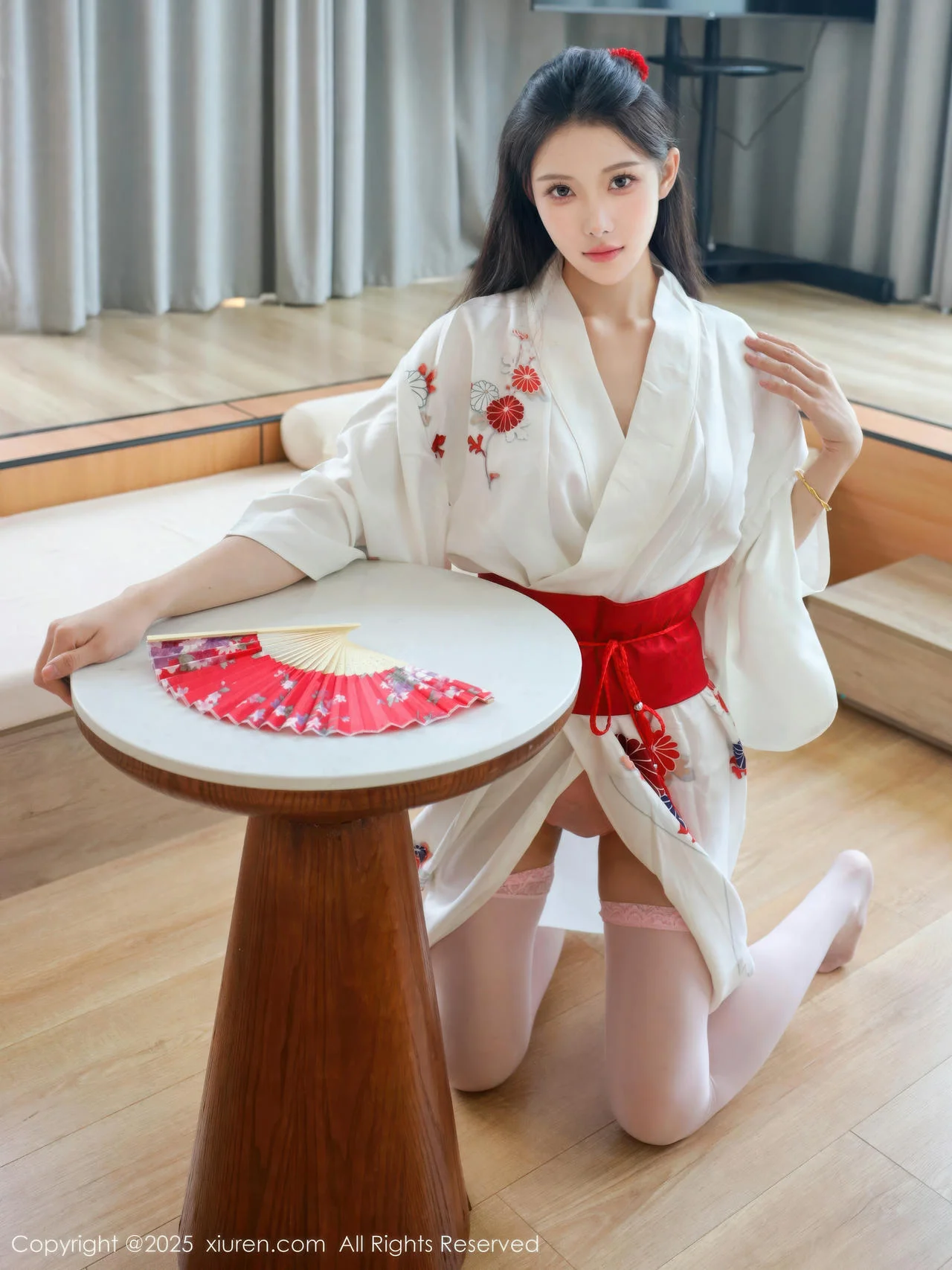 XiuRen 秀人 No.10767 梨霜儿 粉色蕾丝内衣 - 23