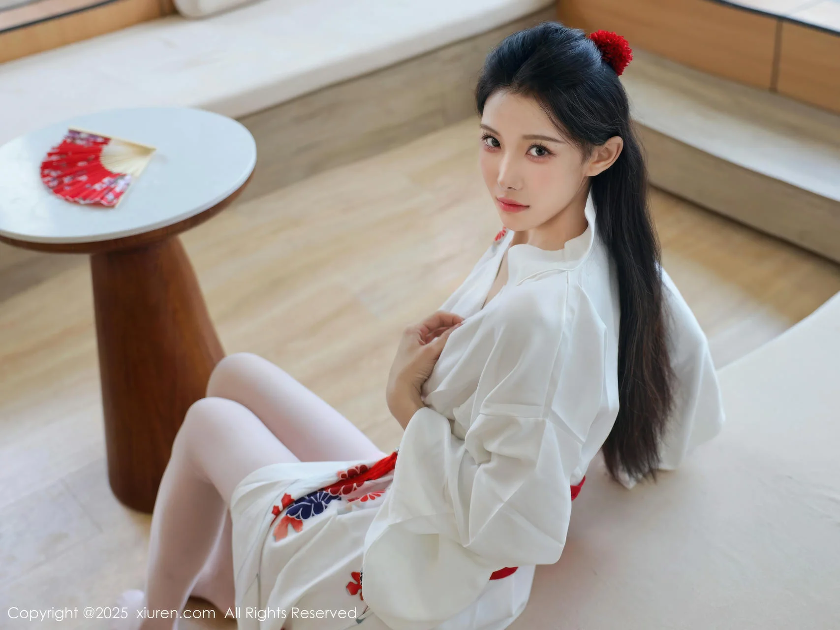 XiuRen 秀人 No.10767 梨霜儿 粉色蕾丝内衣 - 26