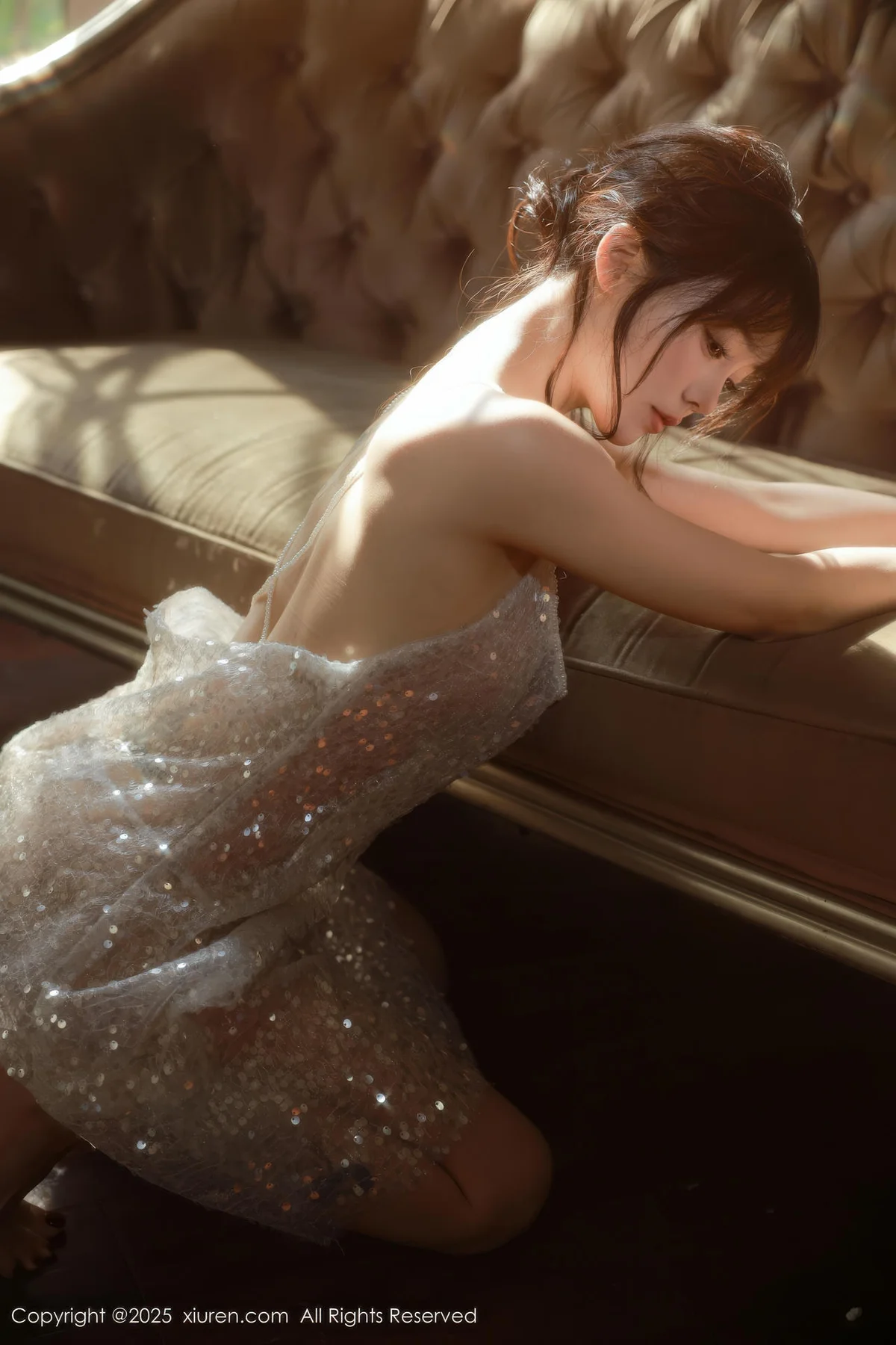 XiuRen 秀人 No.10799 佘贝拉Bella 白色情趣内衣 - 12