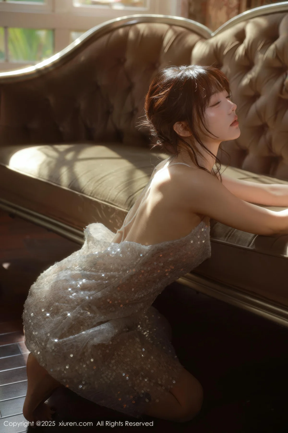 XiuRen 秀人 No.10799 佘贝拉Bella 白色情趣内衣 - 13
