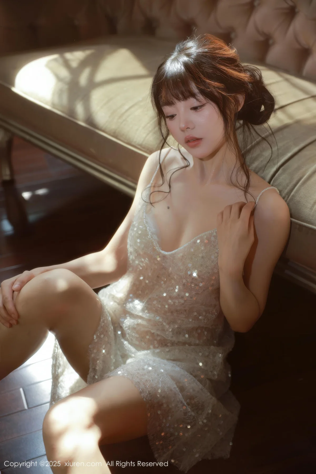 XiuRen 秀人 No.10799 佘贝拉Bella 白色情趣内衣 - 19