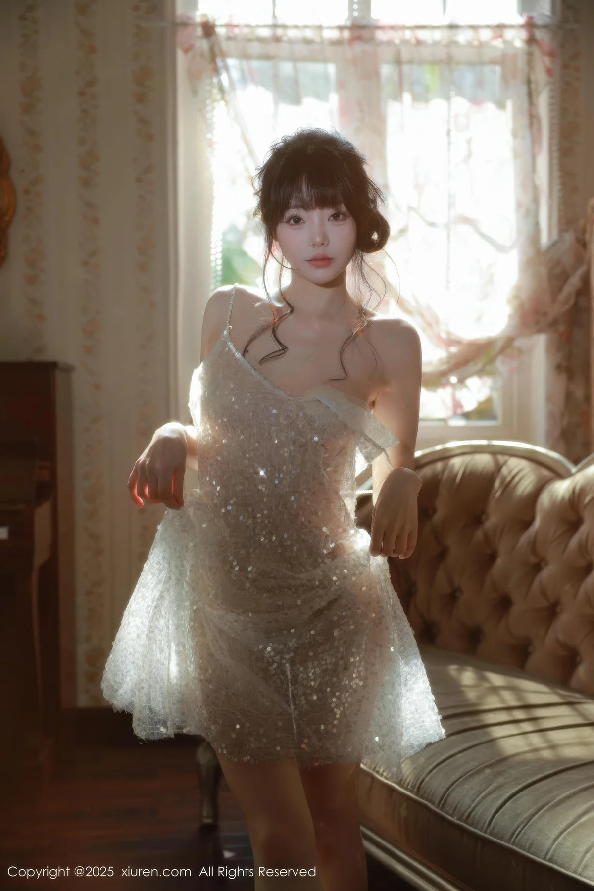 XiuRen 秀人 No.10799 佘贝拉Bella 白色情趣内衣 - 26