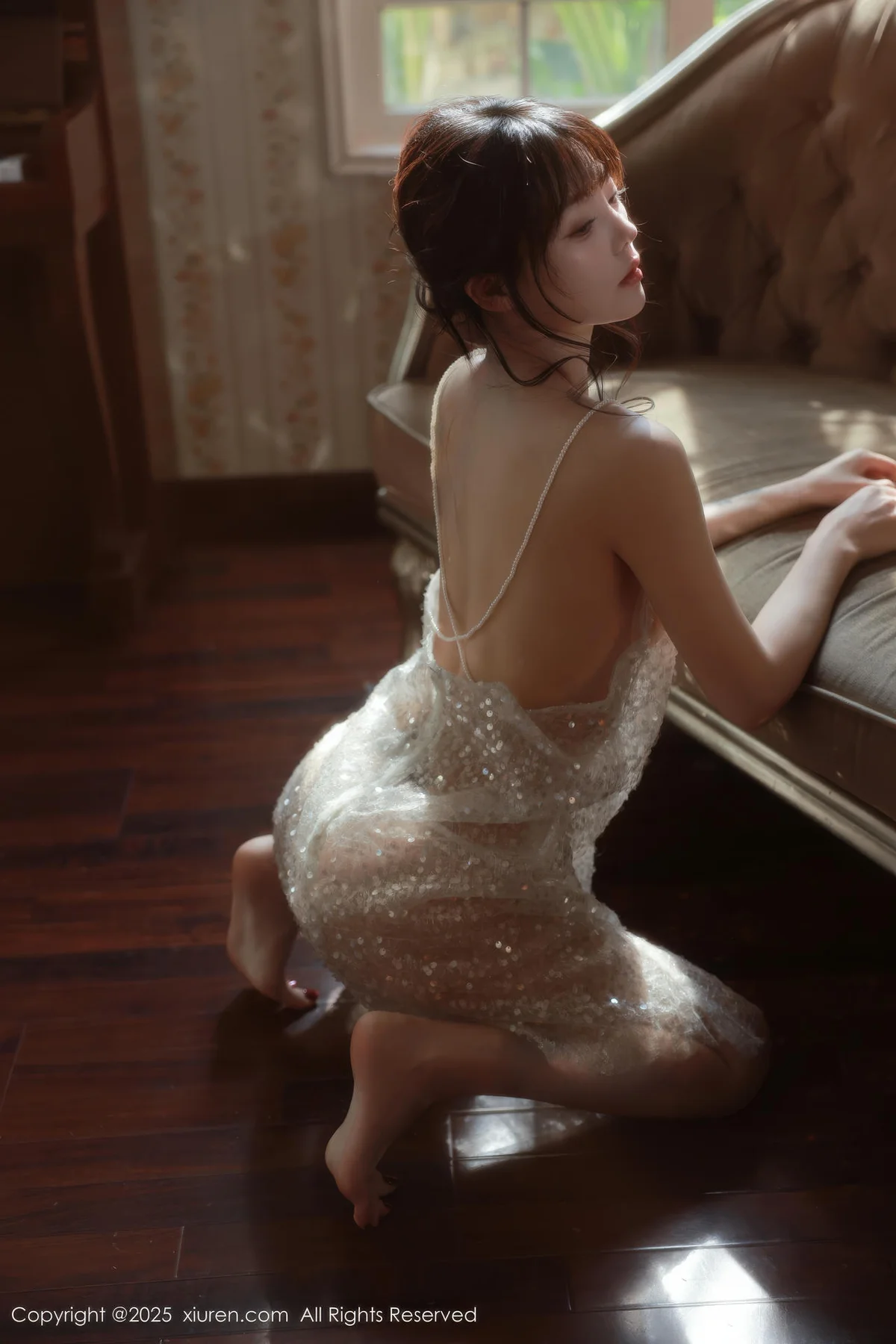 XiuRen 秀人 No.10799 佘贝拉Bella 白色情趣内衣 - 30