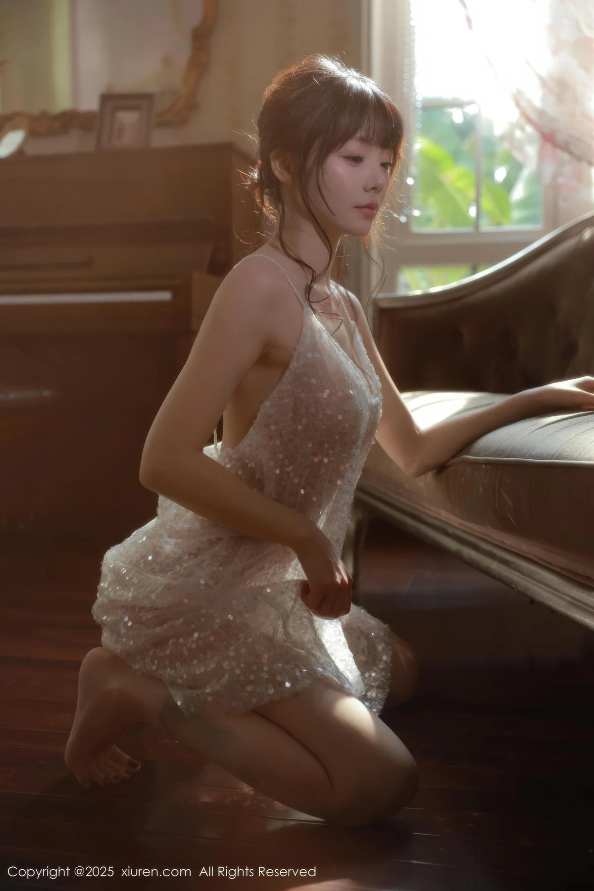 XiuRen 秀人 No.10799 佘贝拉Bella 白色情趣内衣 - 32