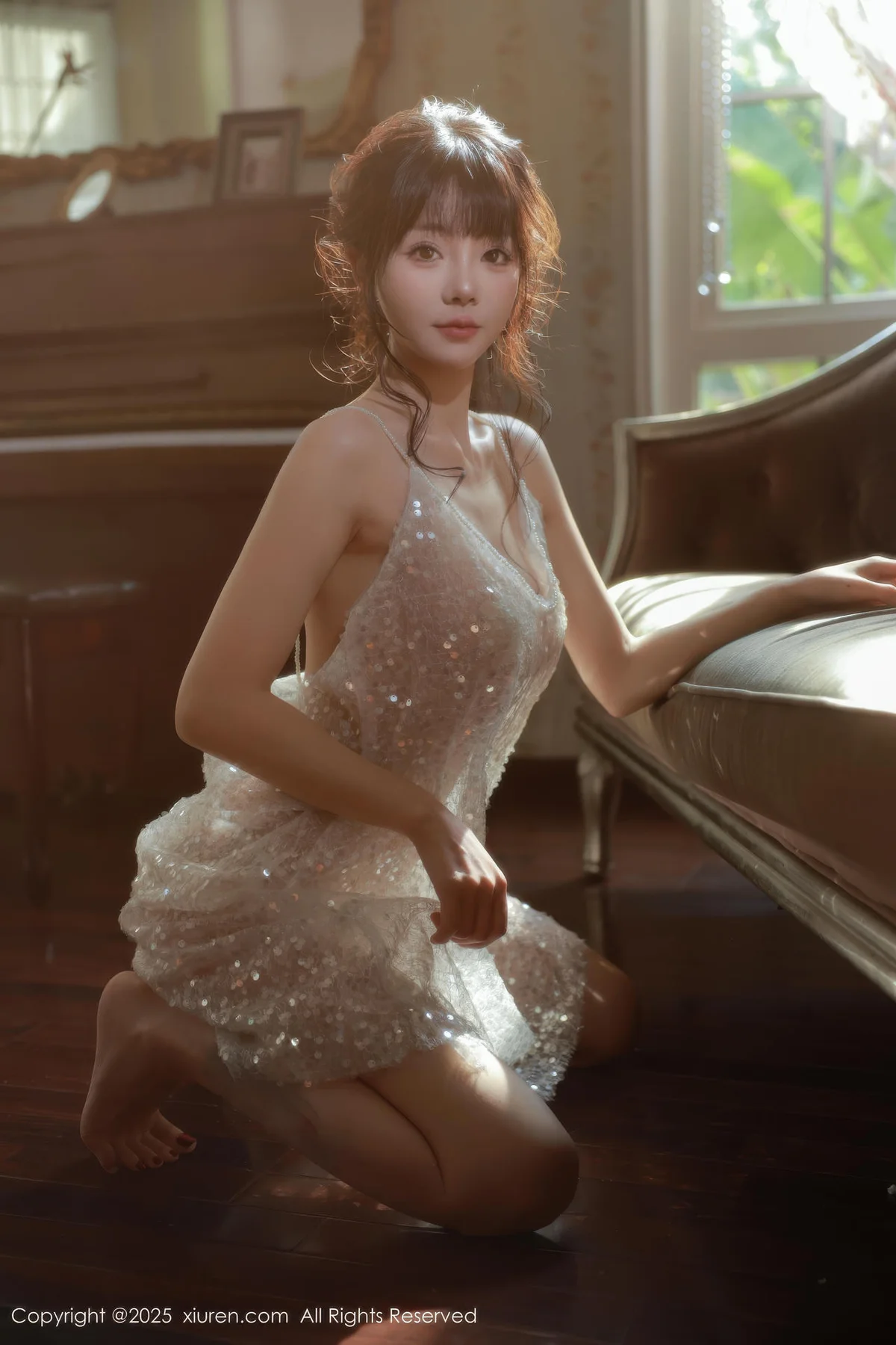 XiuRen 秀人 No.10799 佘贝拉Bella 白色情趣内衣 - 33