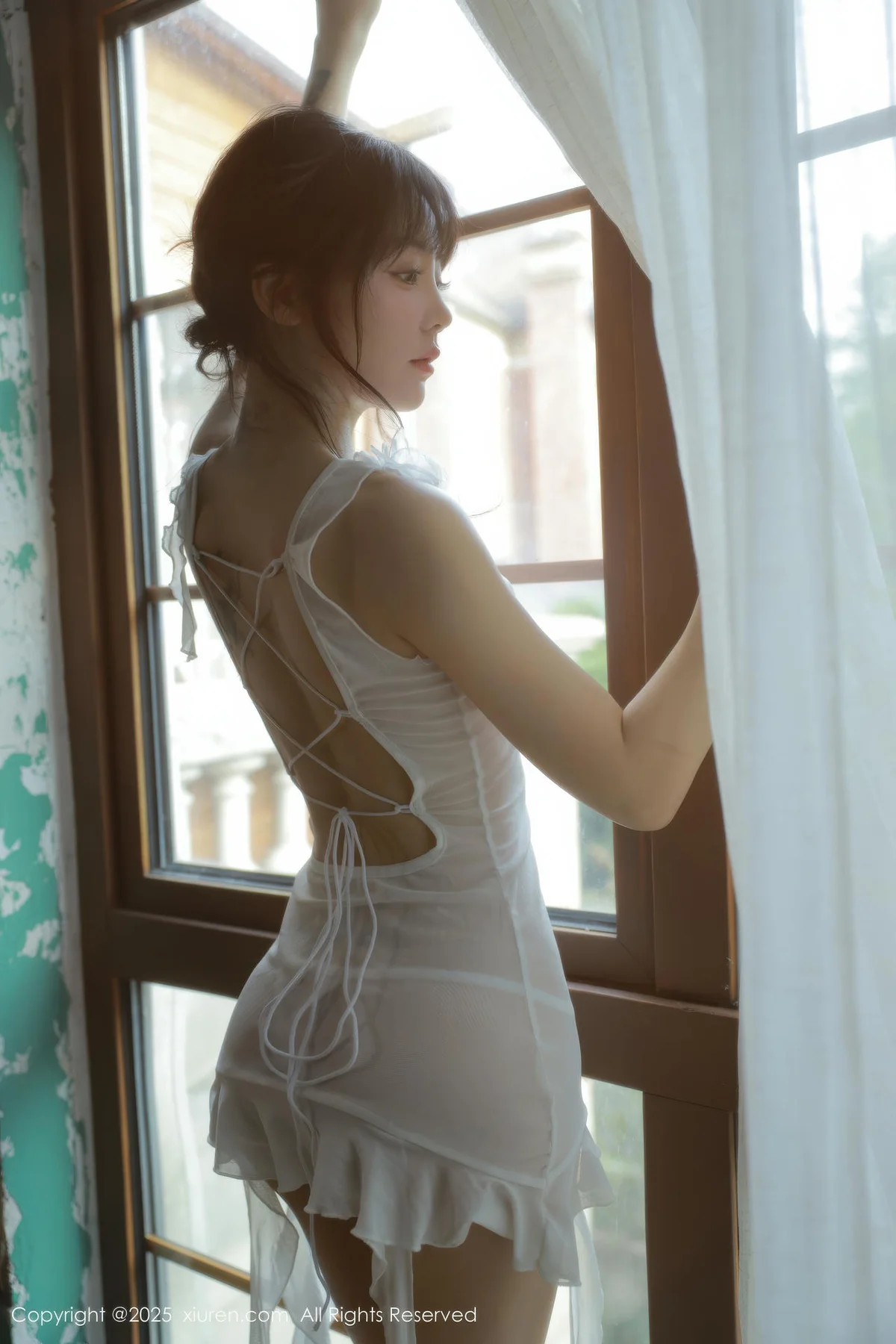 XiuRen 秀人 No.10799 佘贝拉Bella 白色情趣内衣 - 70