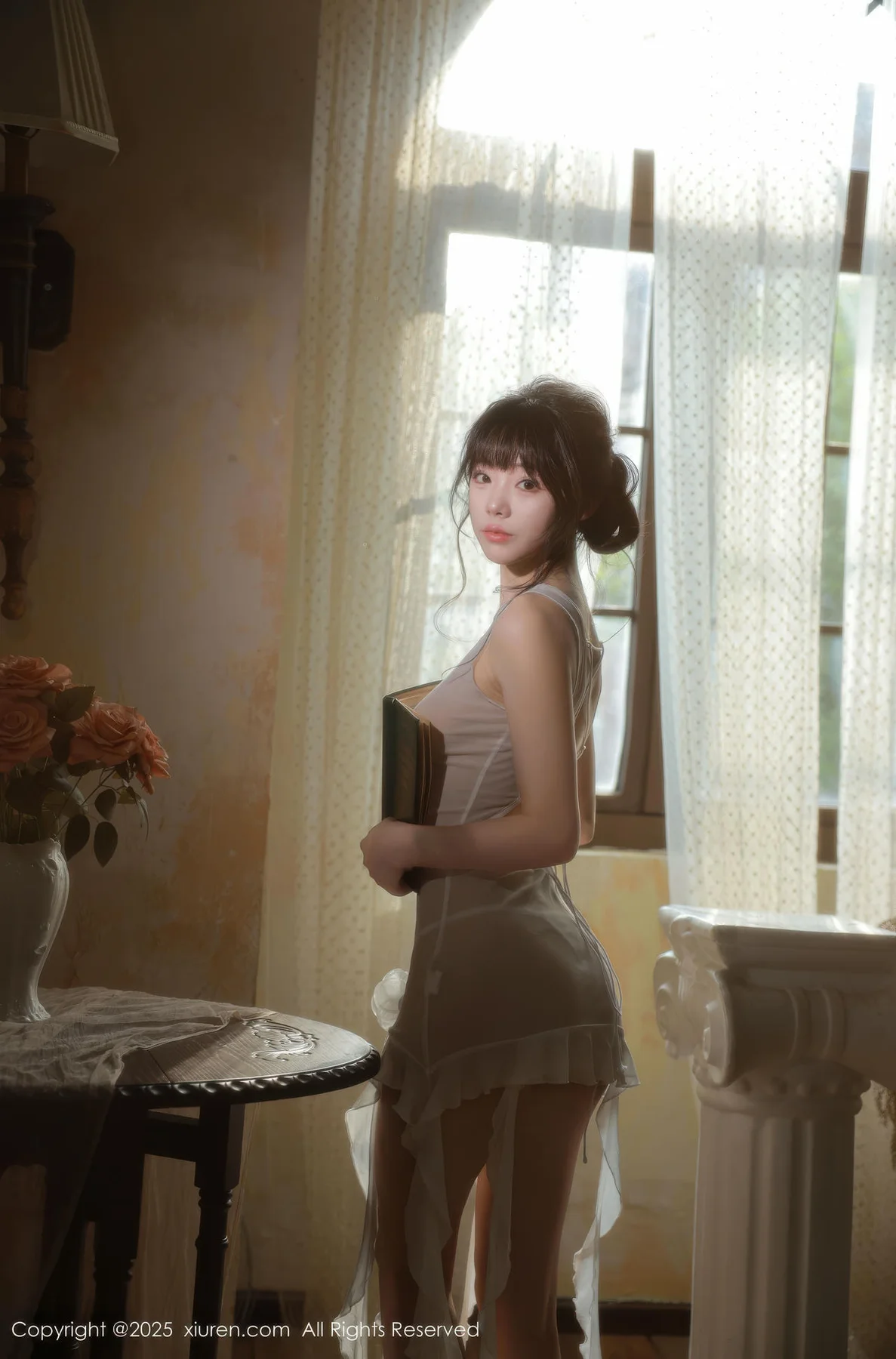 XiuRen 秀人 No.10799 佘贝拉Bella 白色情趣内衣 - 71