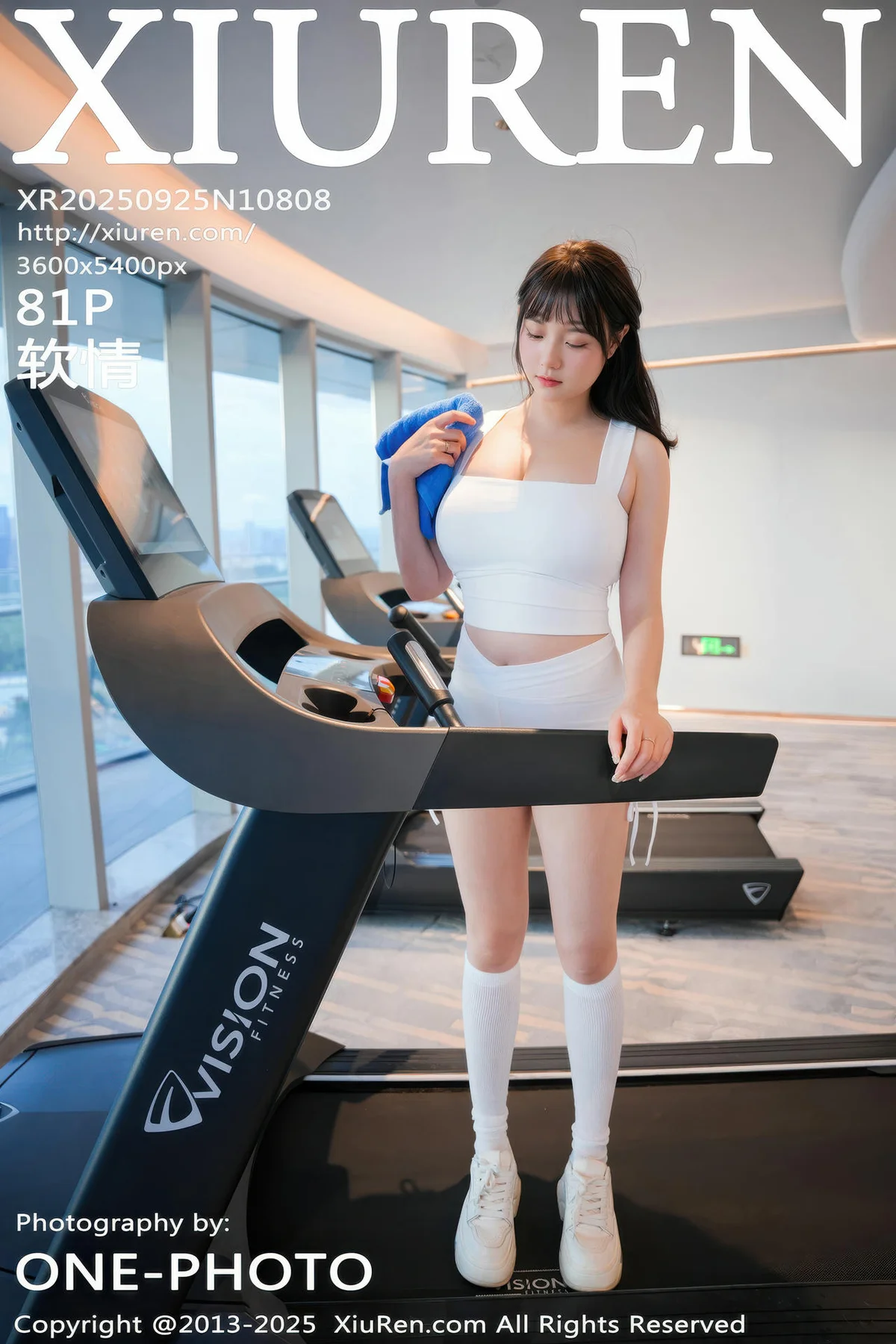 XiuRen 秀人 No.10808 软情 健身房场景拍摄 - 82