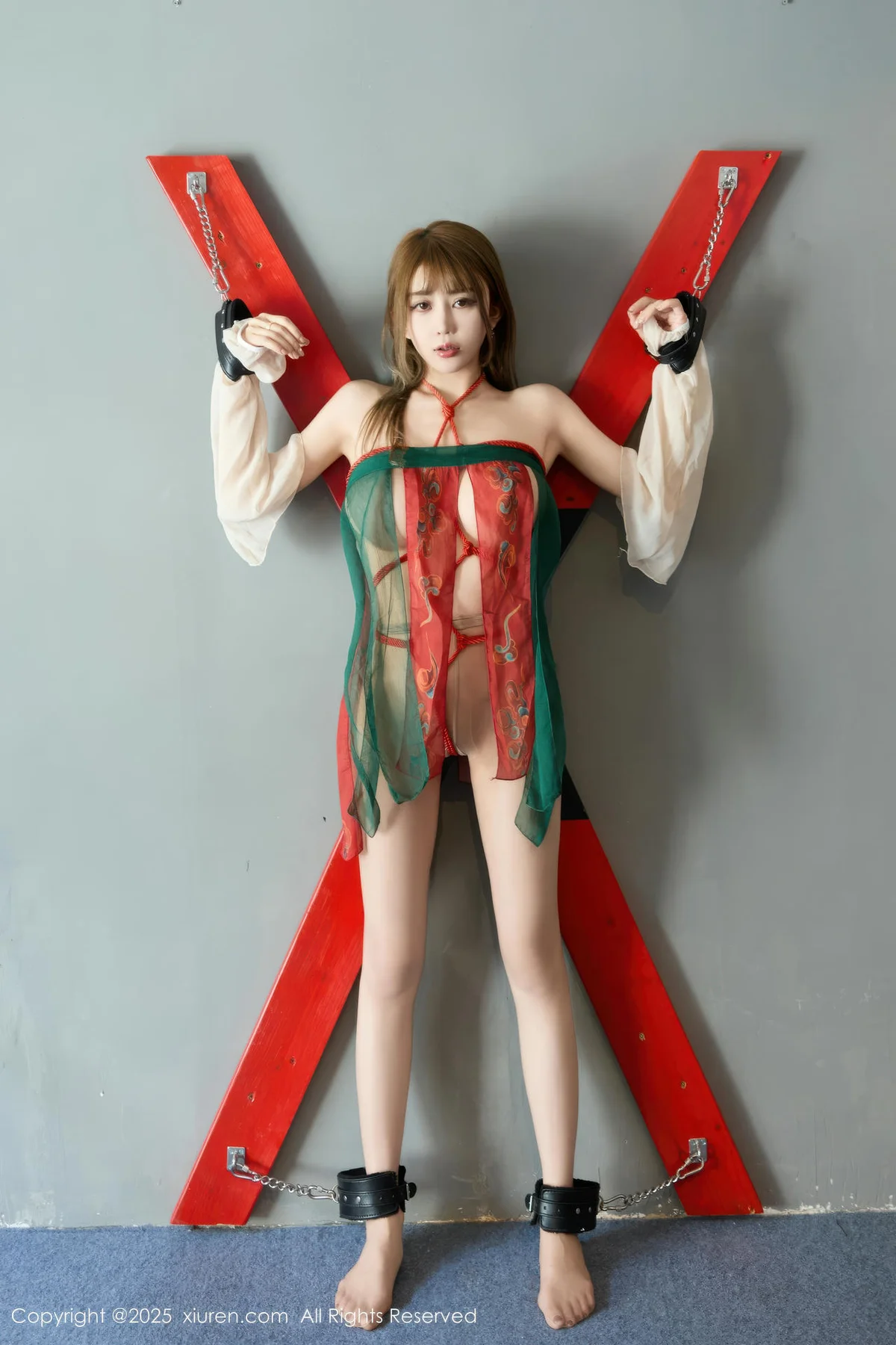XiuRen 秀人 No.10811 Zoe柚柚 中秋古风服饰 - 7