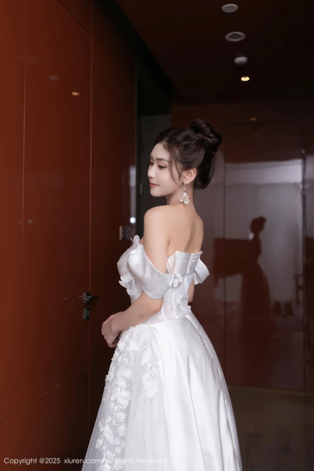 XiuRen 秀人 No.10814 刘婷婷 白色婚纱主题 - 5