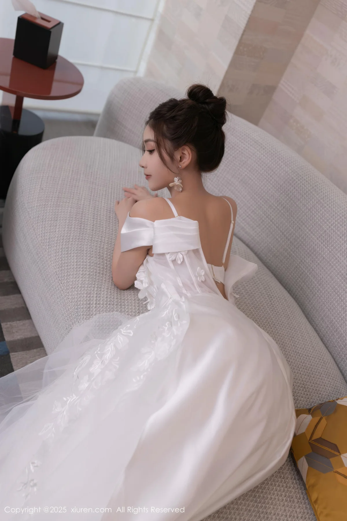 XiuRen 秀人 No.10814 刘婷婷 白色婚纱主题 - 12