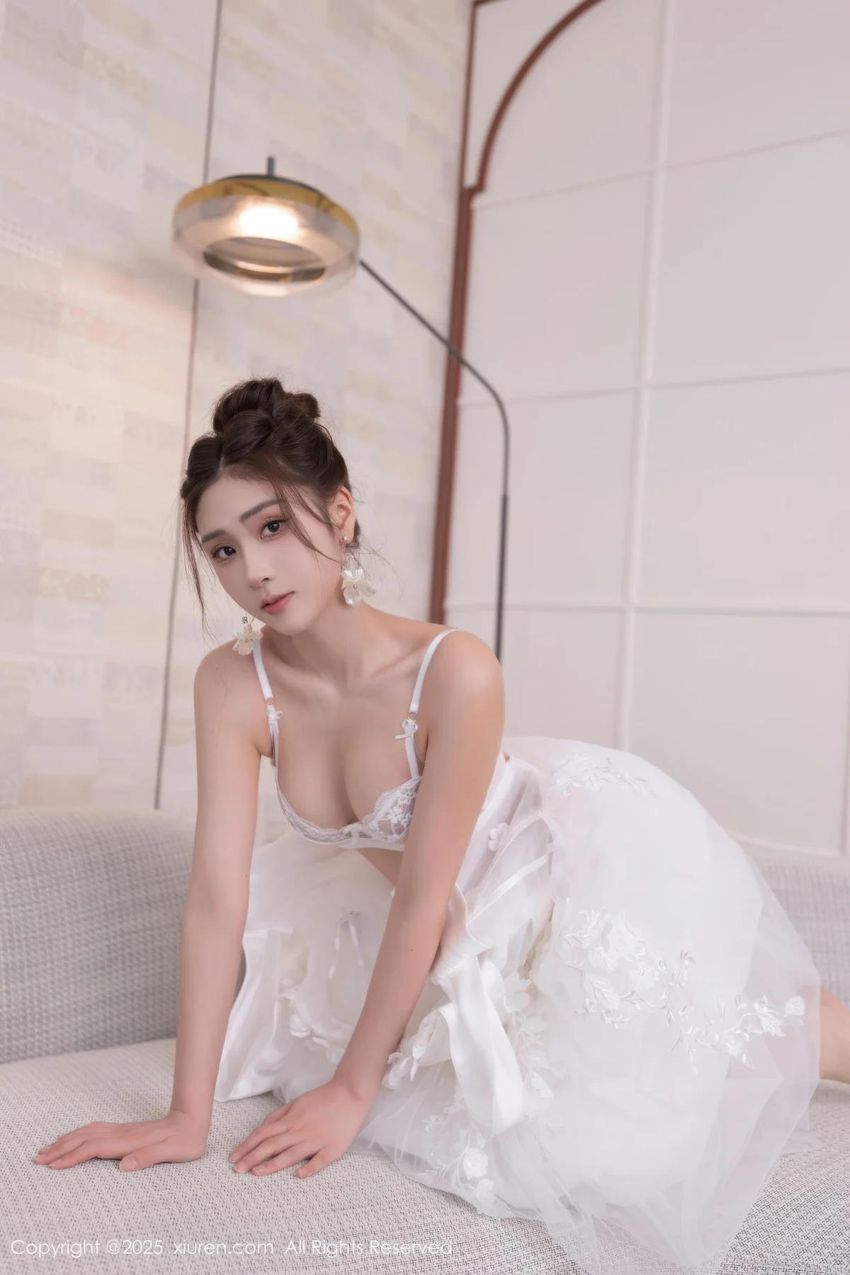 XiuRen 秀人 No.10814 刘婷婷 白色婚纱主题 - 24