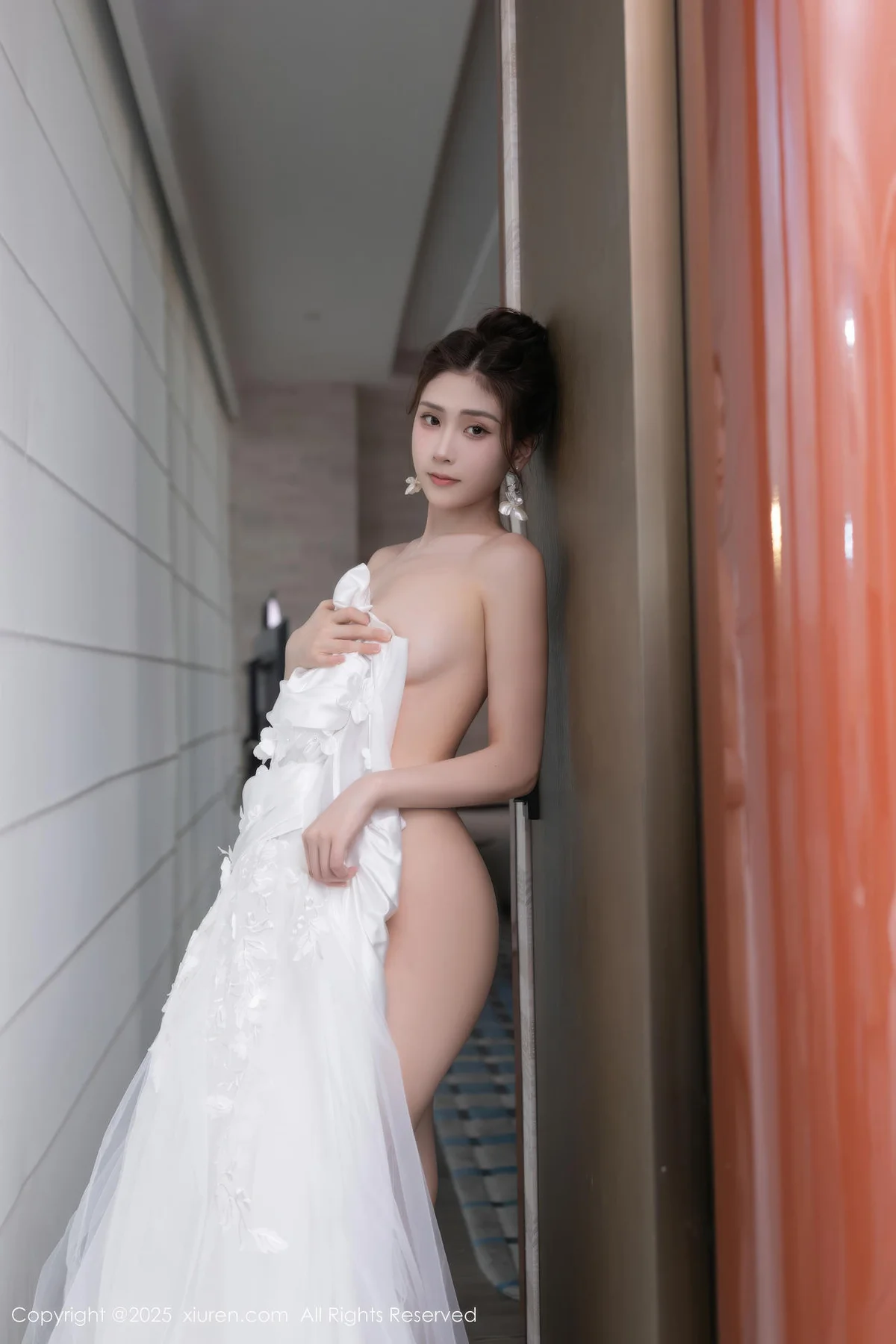 XiuRen 秀人 No.10814 刘婷婷 白色婚纱主题 - 75